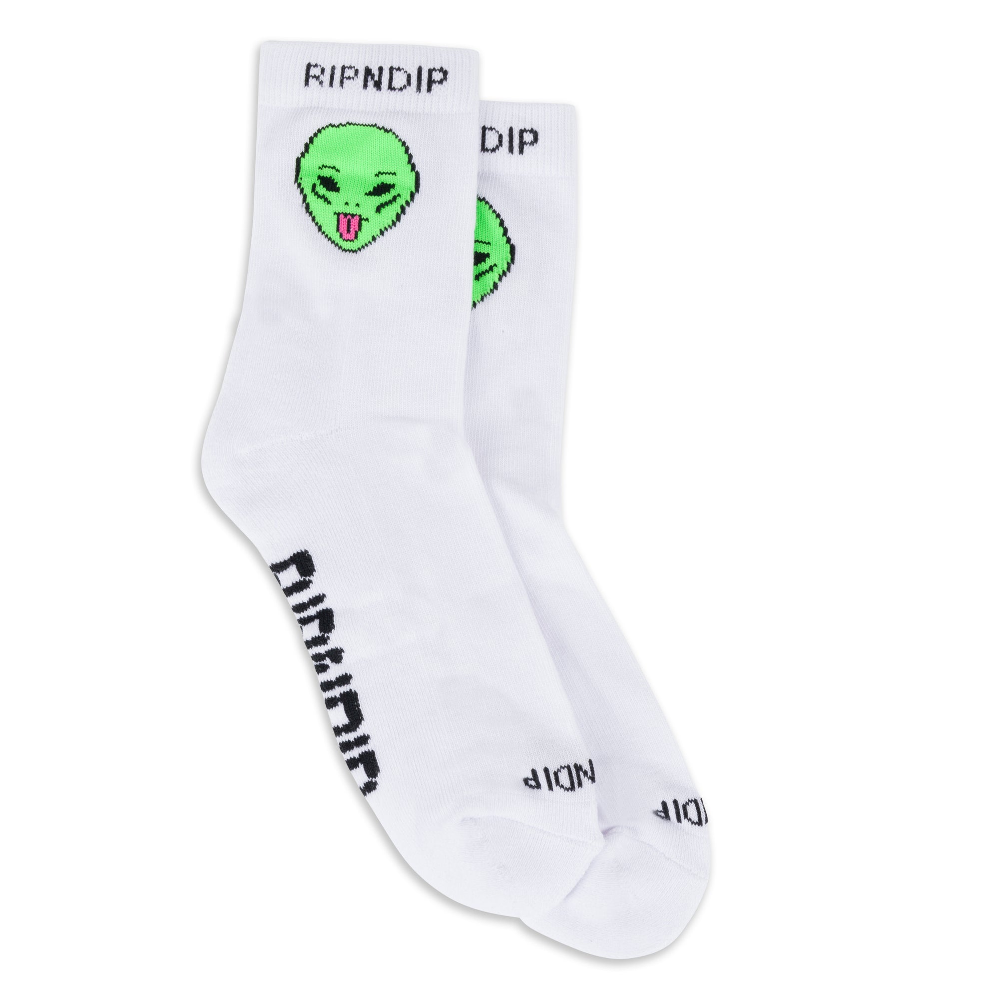  We Out Here Mid Socks (White)、mySite、merchandisen