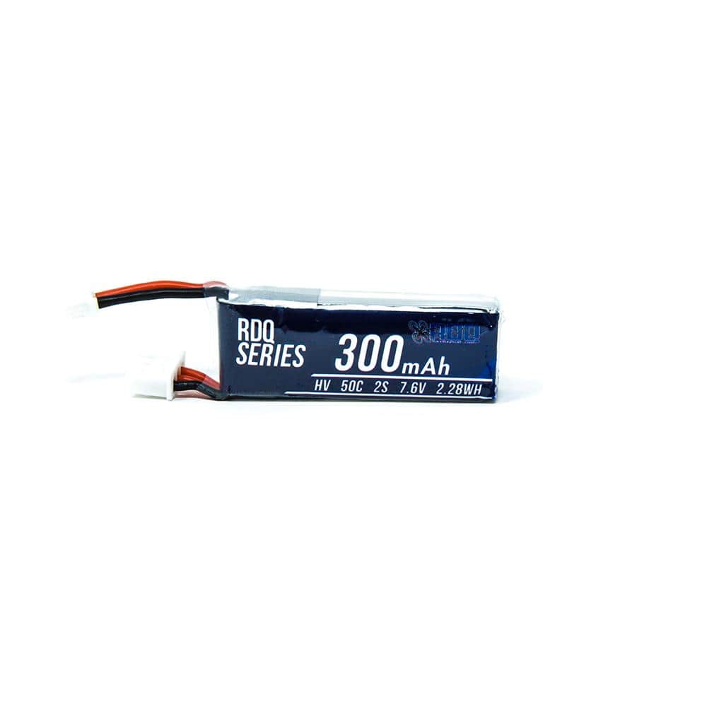  RDQ Series 7.6V 2S 300mAh 50C LiHV Micro Battery For Tinyhawk S - PH2.0、mySite、merchandisen