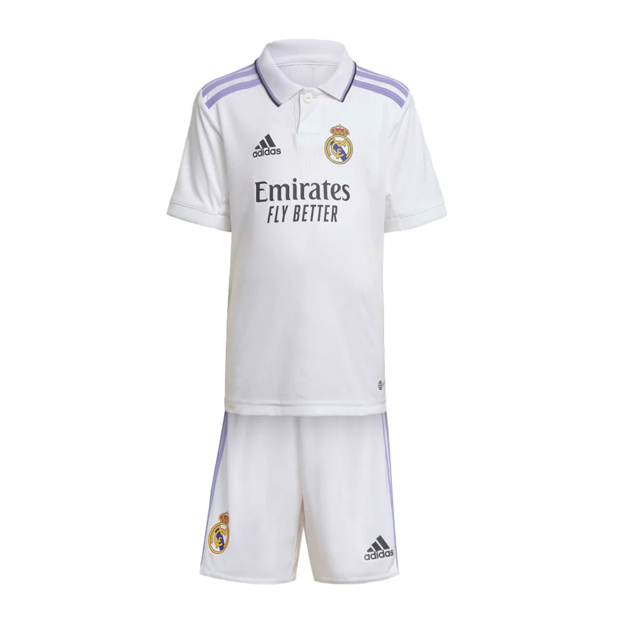 adidas Real Madrid 2022/23 Home Minikit White、mySite、noshort