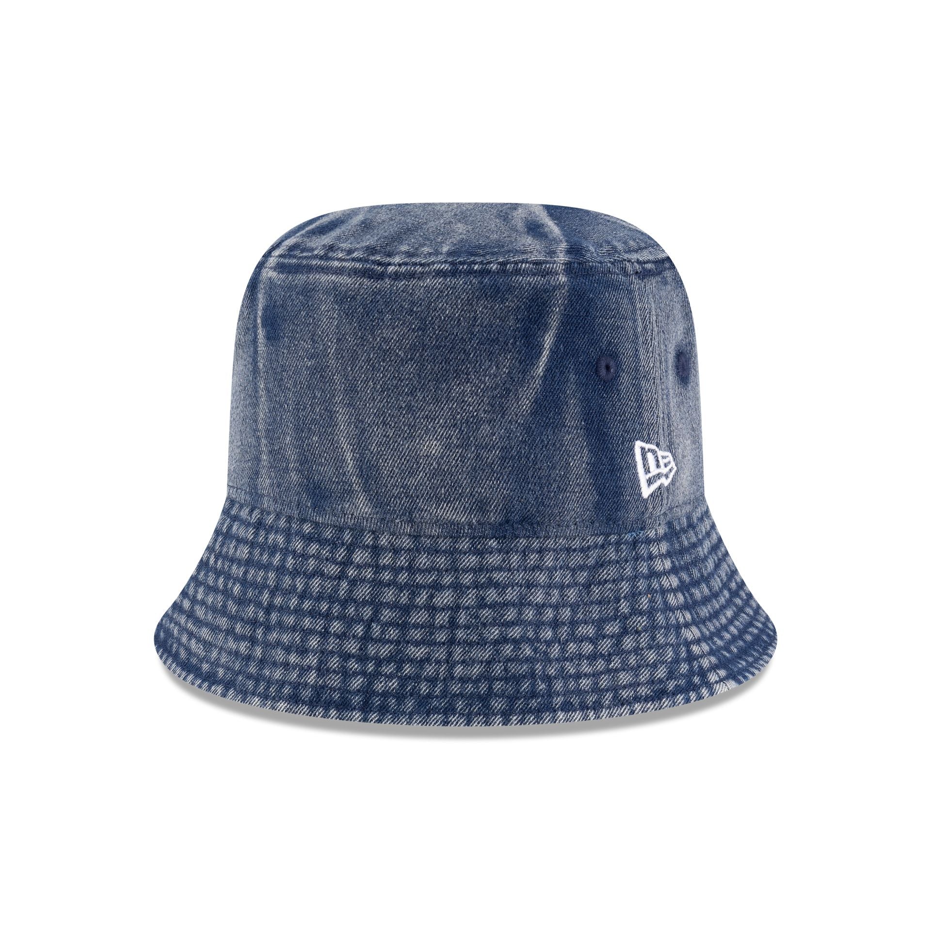 New Era Cap Blue Denim Bucket Hat、mySite、vikingsvslions