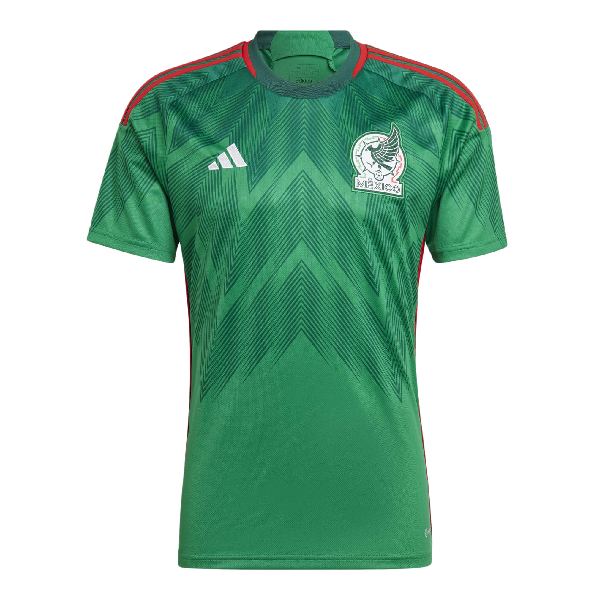 adidas Men's Mexico 2022 Home Jersey Vivid Green/Green、mySite、bottomscart