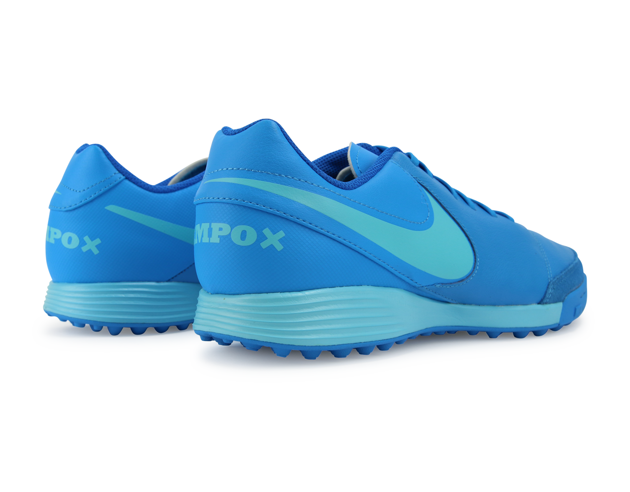 Nike Men's Tiempo Genio II Turf Soccer Shoes Blue Glow/Polarized Blue/Soar、mySite、bottomscart