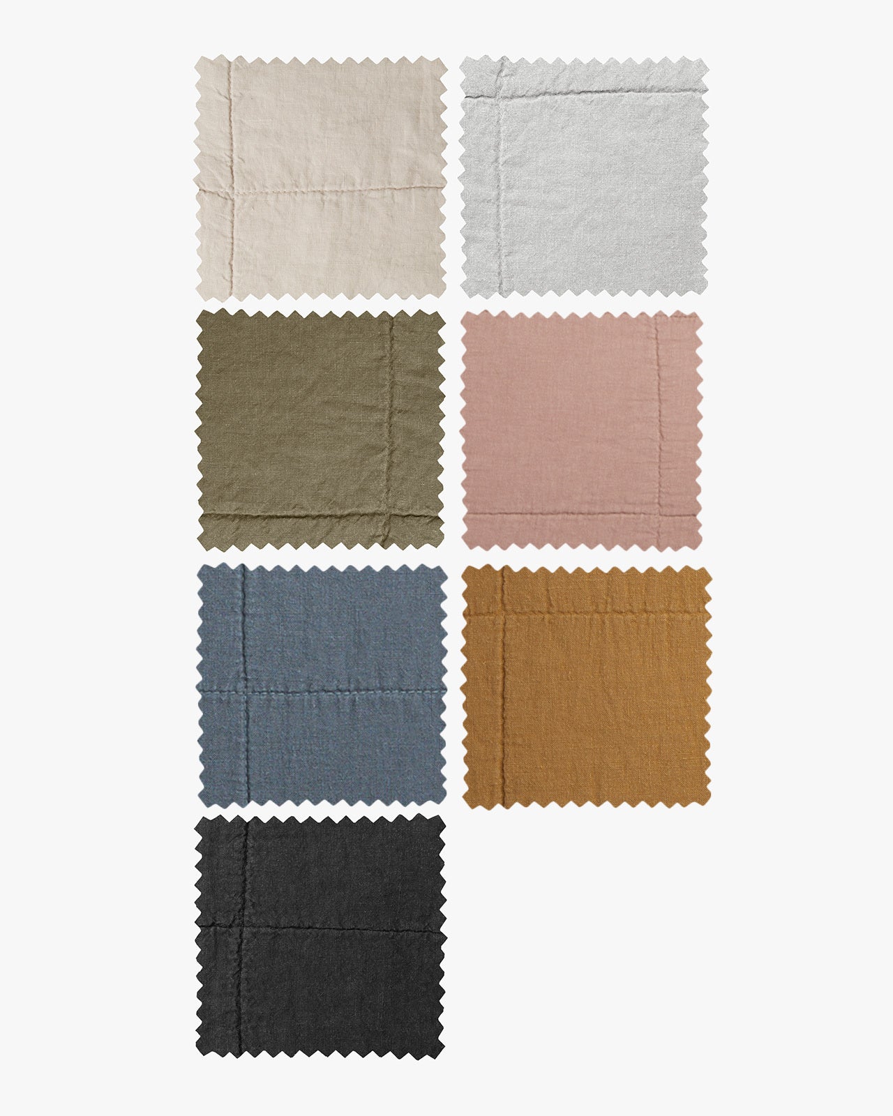  Linen Box Quilt Fabric Swatch (Bone)、mySite、sugarbowlscore