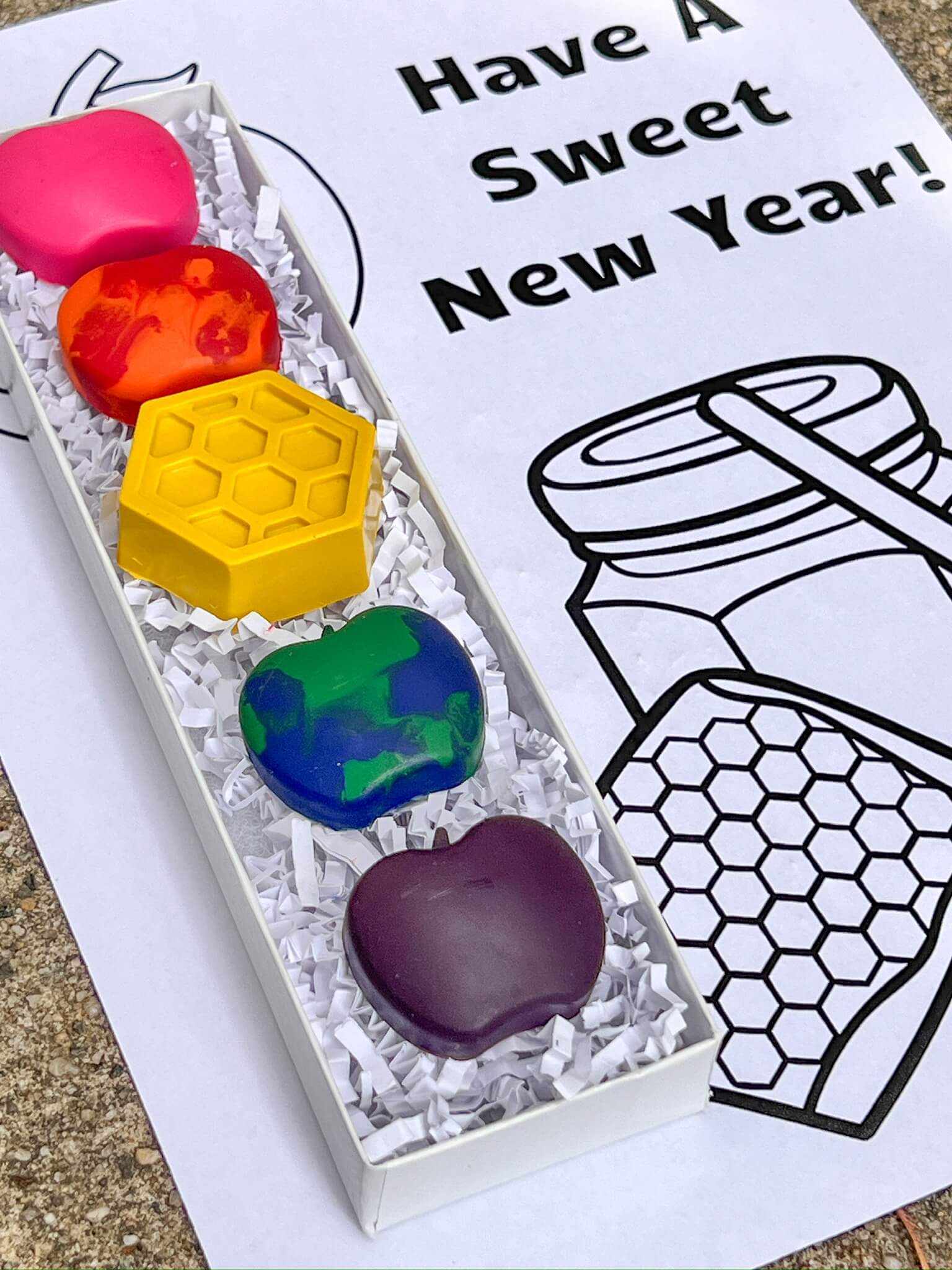 Rosh Hashanah Crayons Set、mySite、topwebapps