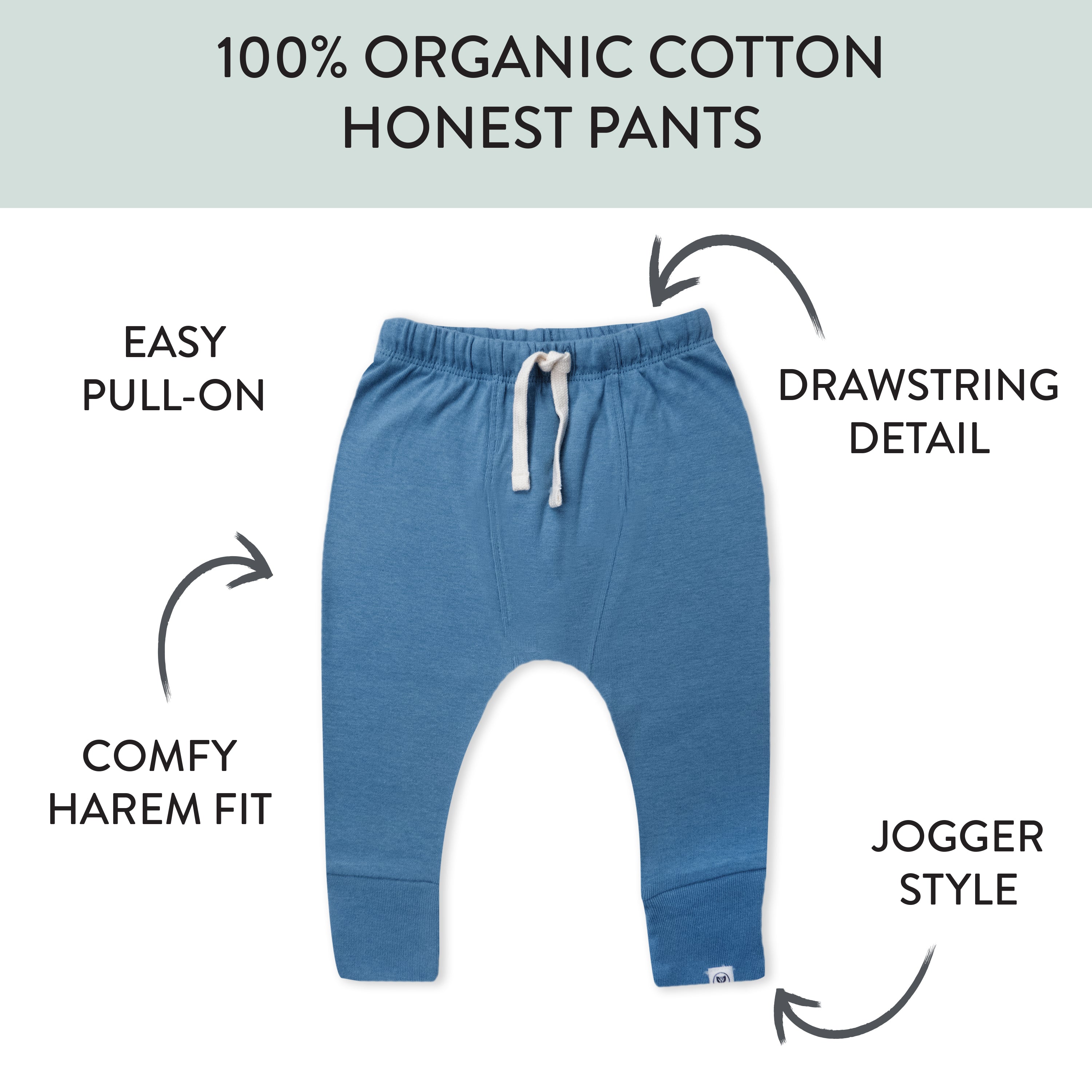  2-Pack Organic Cotton Honest Pants、mySite、layawaytickets