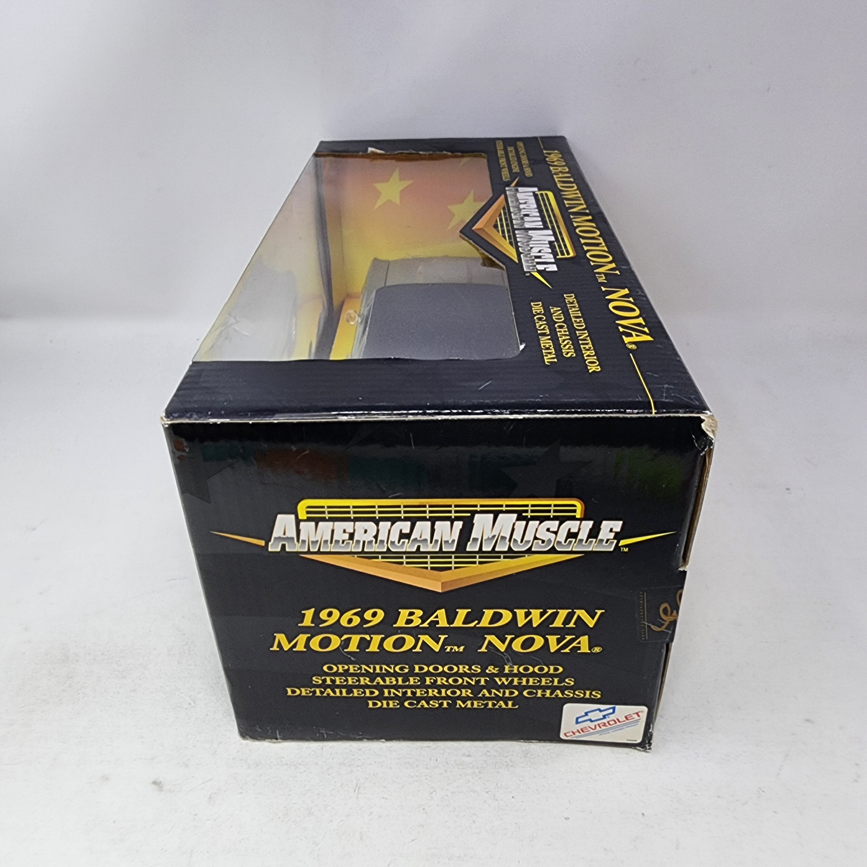 1969 Chevy Nova Baldwin * ERTL Collectibles 1/18 Scale American Muscle、mySite、hgirdovlk