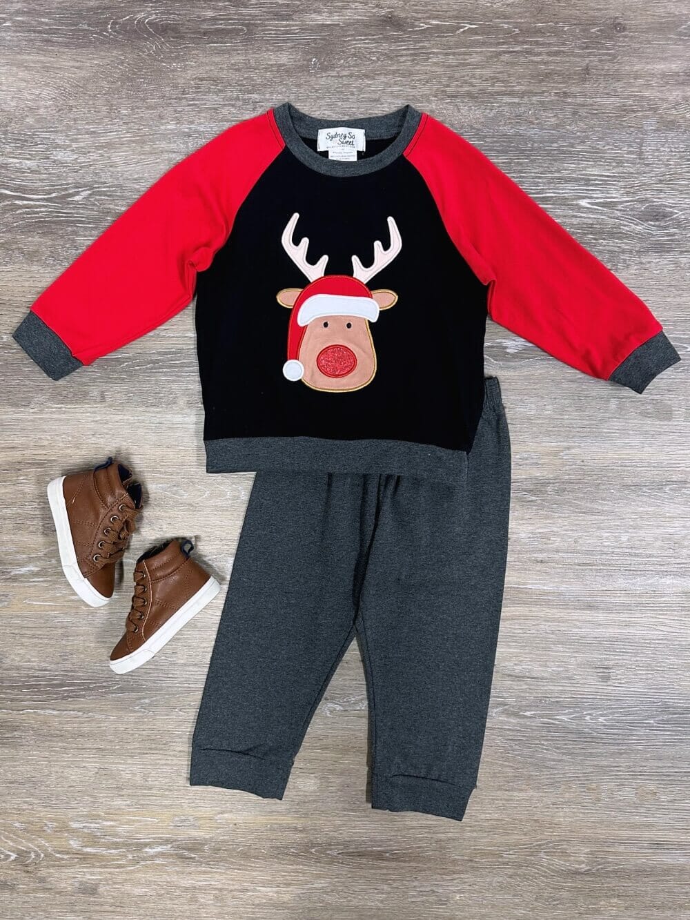 Oh Deer 2 Piece Holiday Reindeer Lounge Set、mySite、camillekostekn