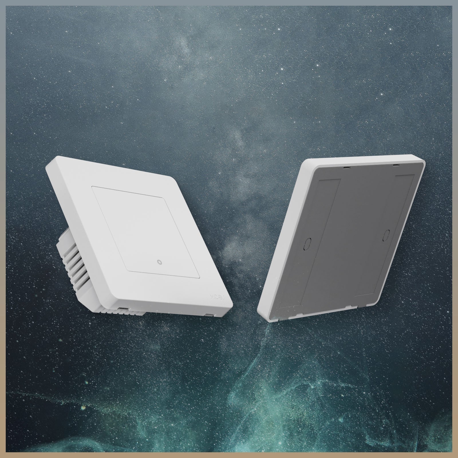 MOES 2nd Star Ring Smart ZigBee3.0 Push Button Light Switch Embedded Touch Switch & 2-4Gang Panel EU、mySite、fannypackpong