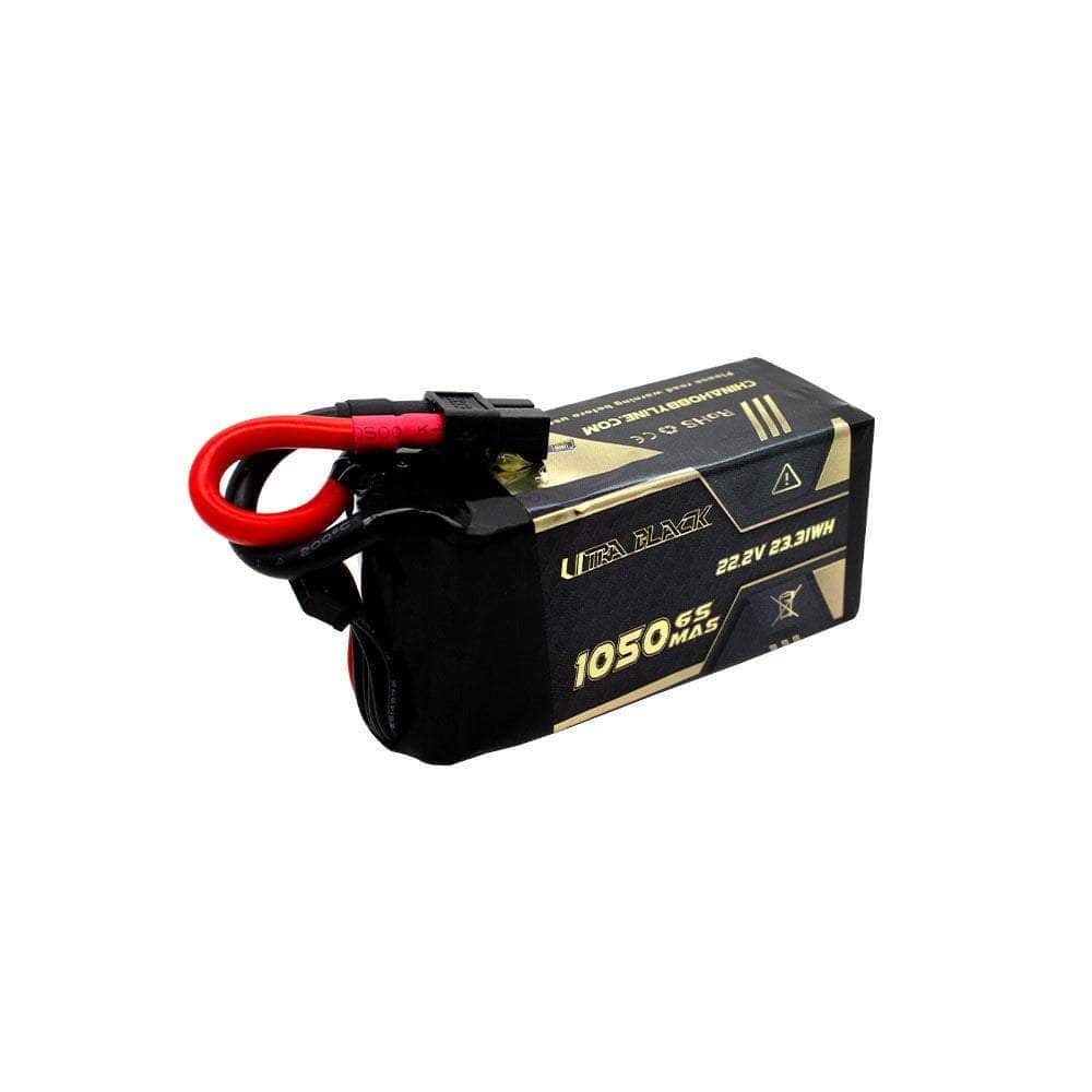  CNHL Ultra Black Series 22.2V 6S 1050mAh 150C LiPo Battery - XT60、mySite、merchandisen