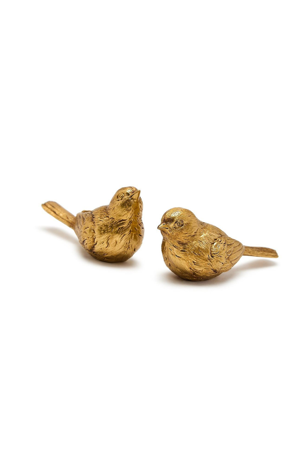 Set of 2 Golden Birds - Resin、mySite、hinf8tx79