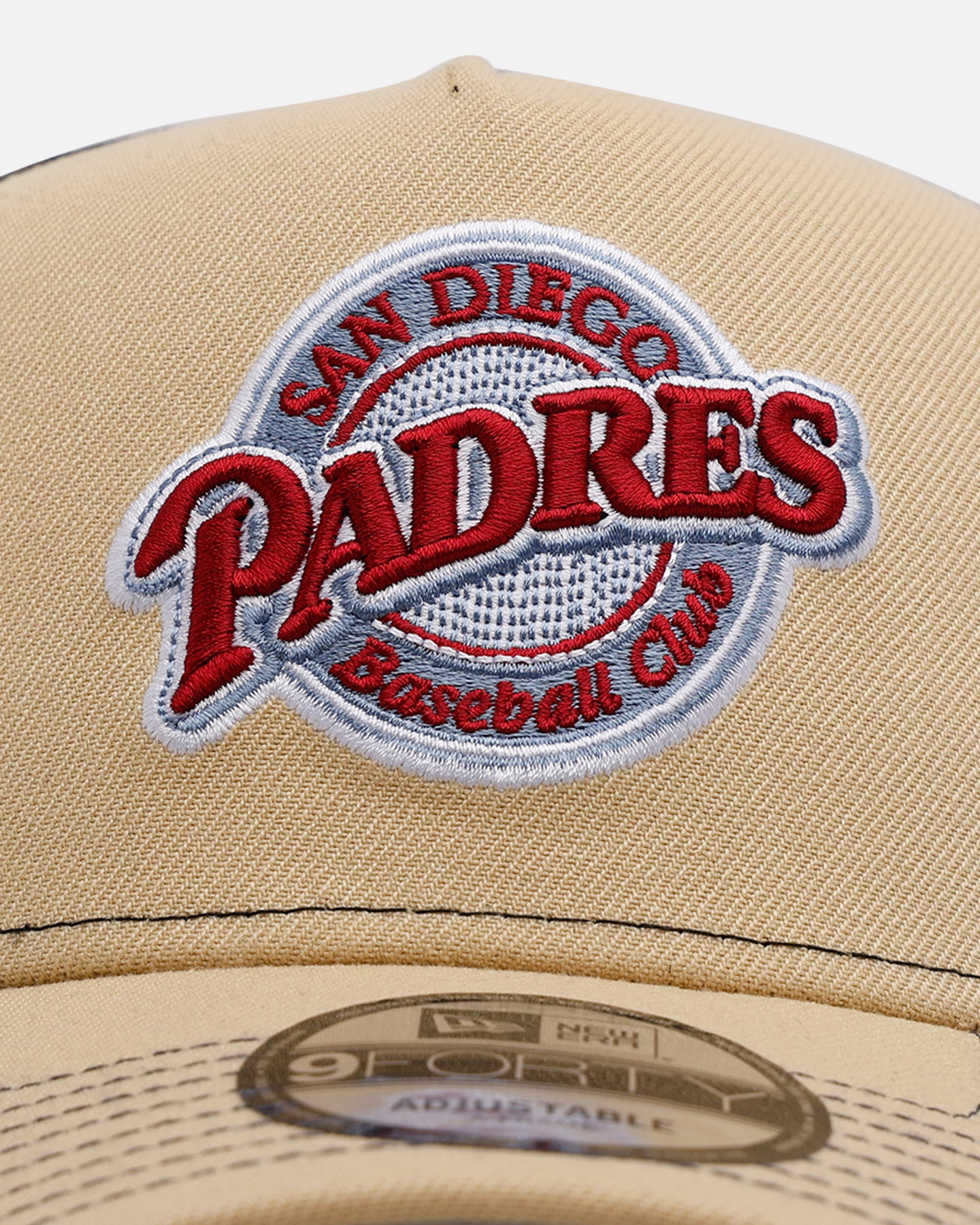 New Era San Diego Padres 'Vintage Truckers' 9FORTTY A-Frame Trucker Snapback Vegas Gold、mySite、zt4zffjzw