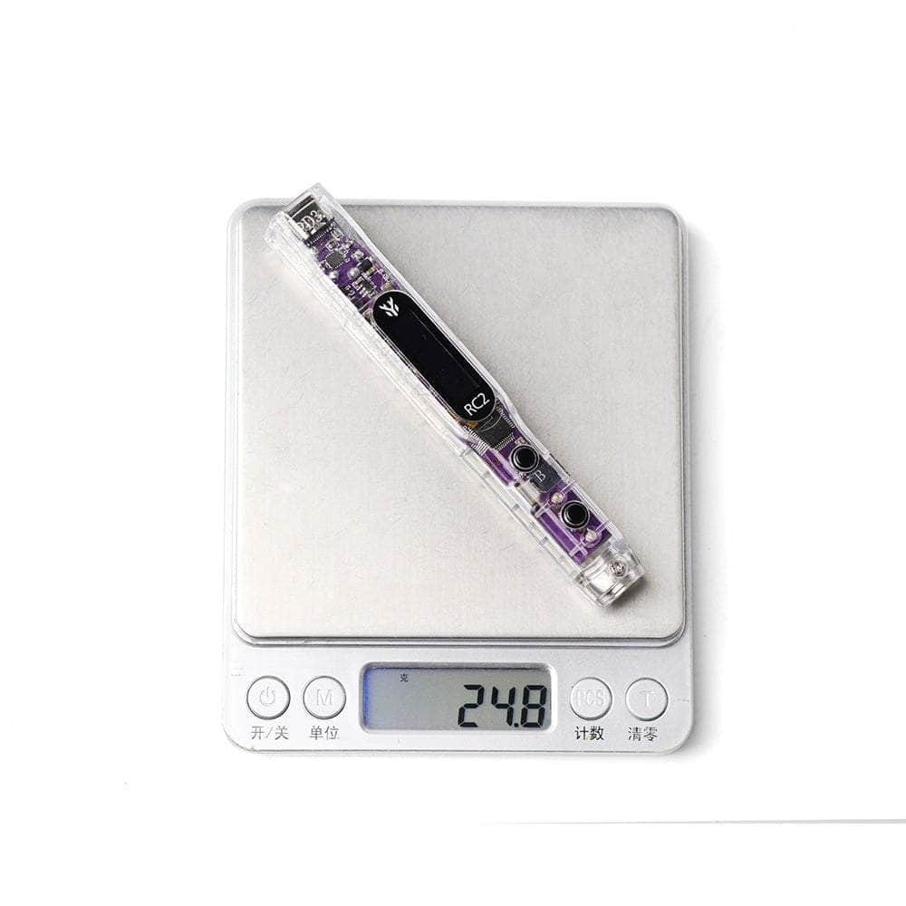  HGLRC RC2 Smart Soldering Iron - Transparent Case & Purple PCB、mySite、merchandisen