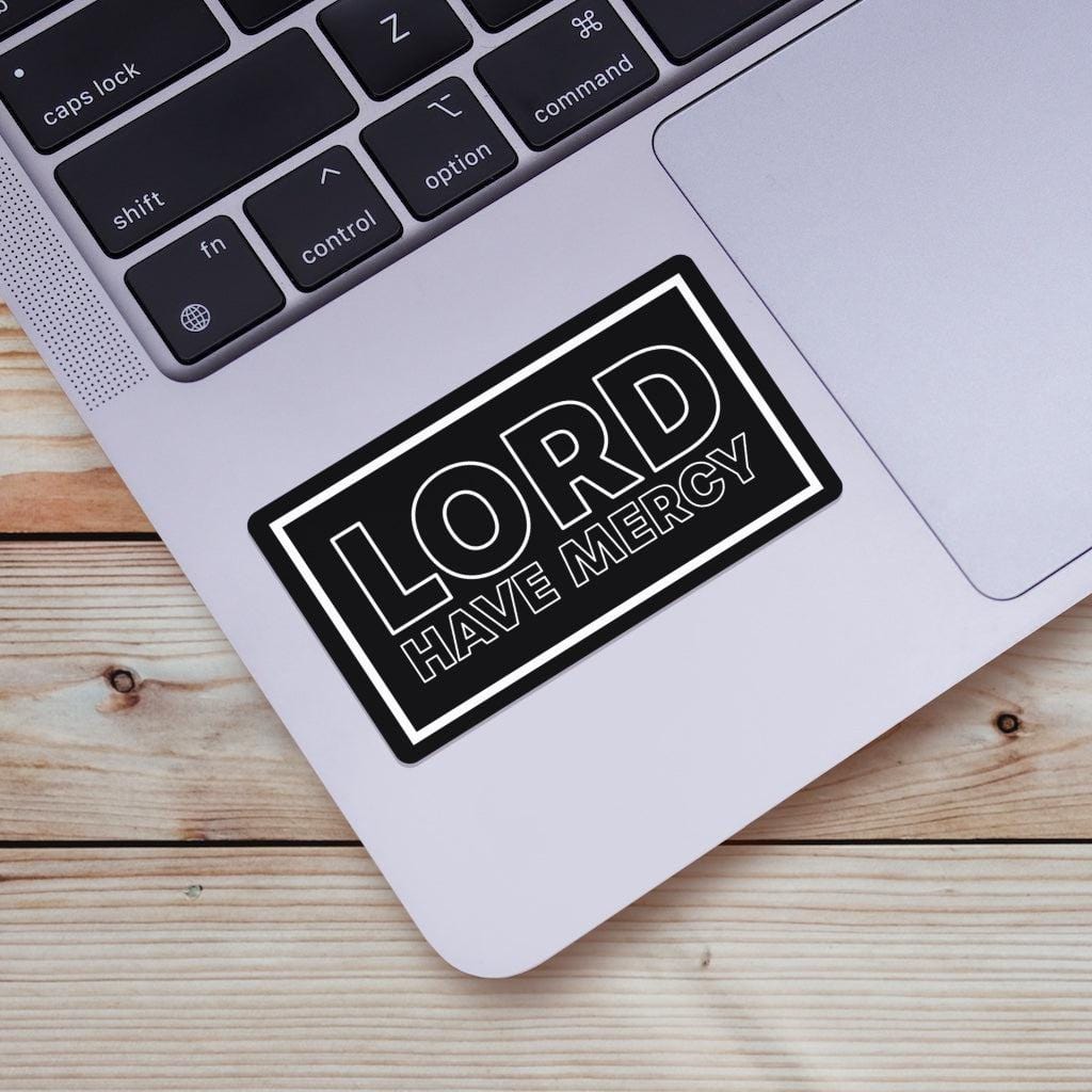  Lord Have Mercy Sticker - Black、mySite、elrpsem3k