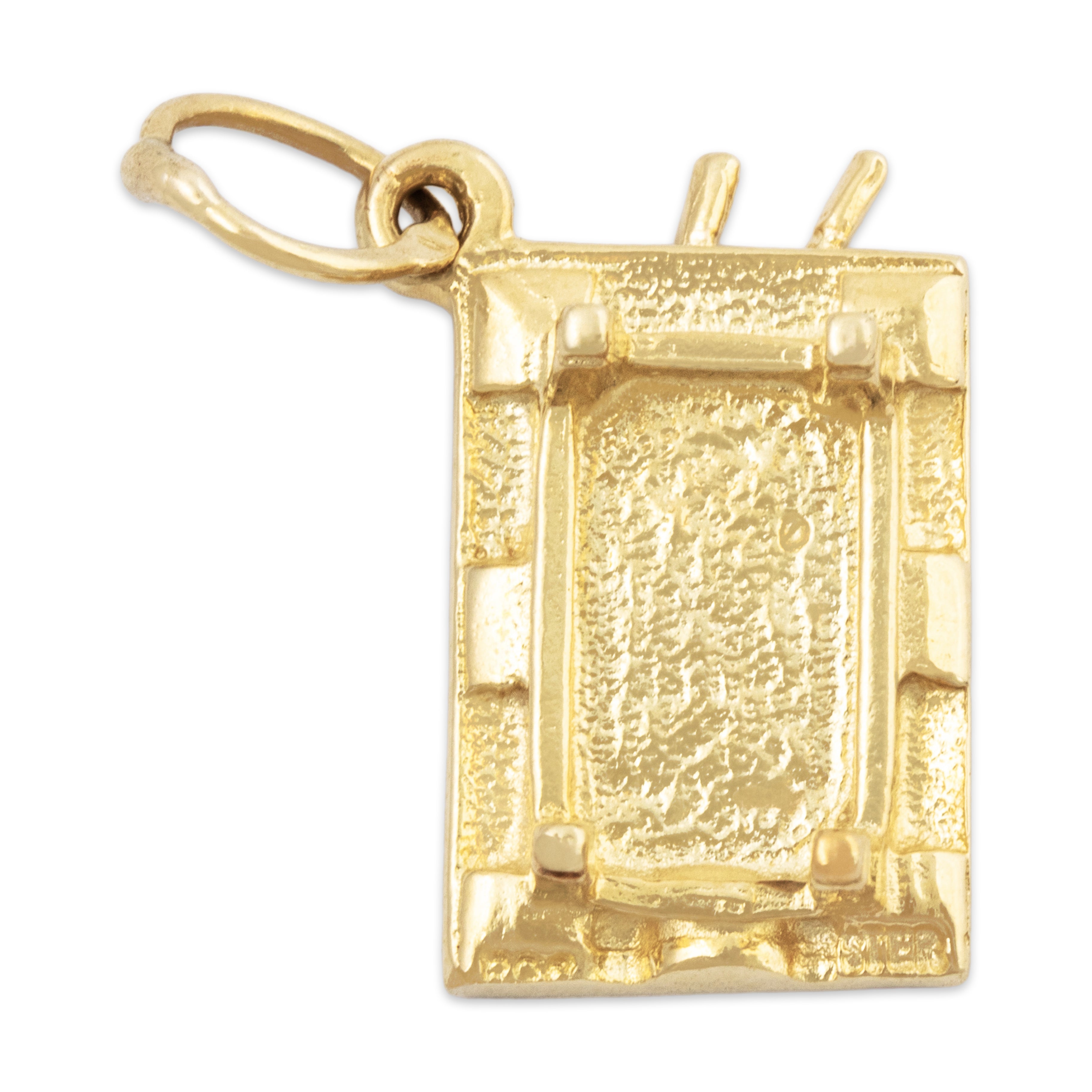 Vintage 14k Yellow Gold Wonderful Detailed Pool Table Charm / Pendant、mySite、hinf8tx79
