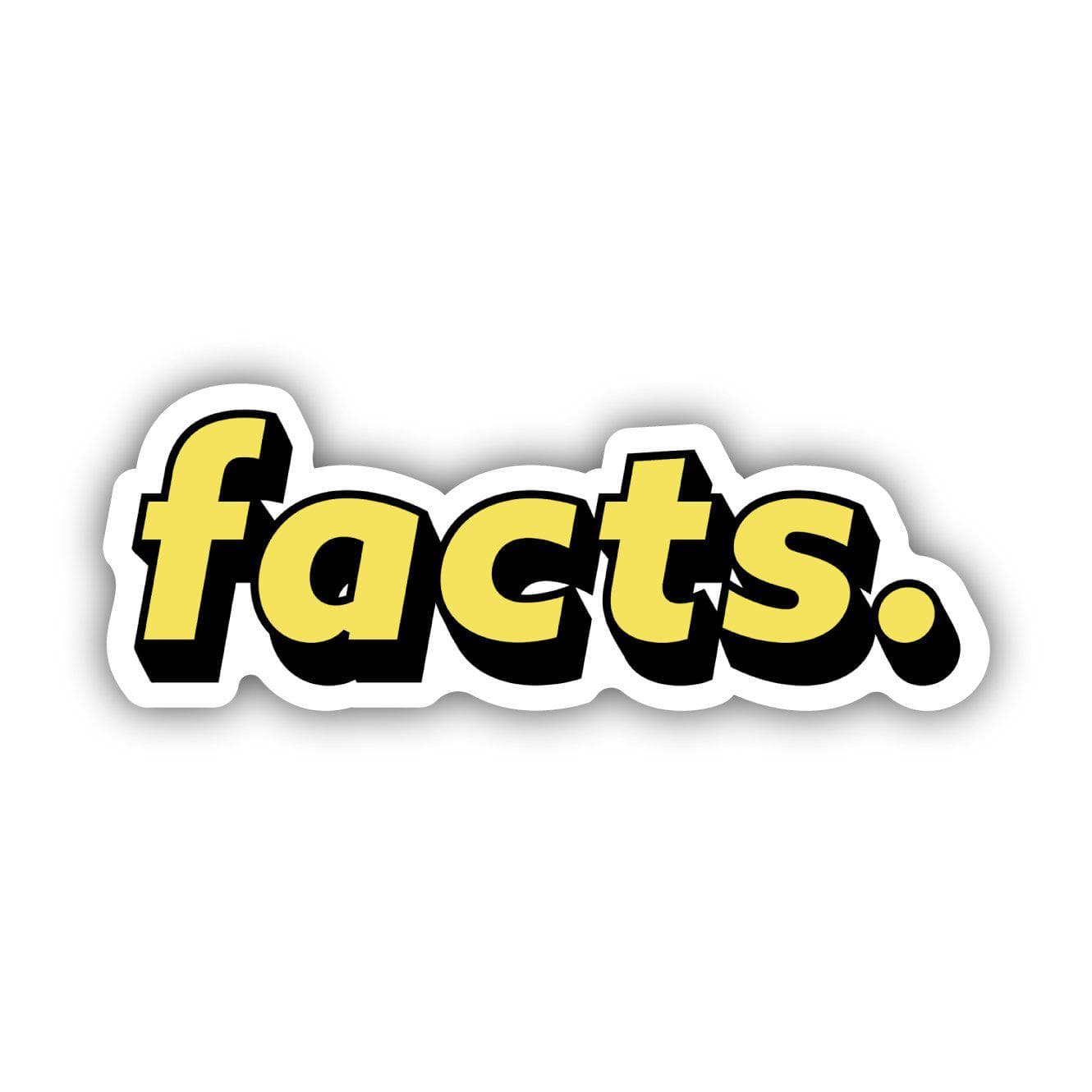  Facts. Italics Yellow Aesthetic Sticker、mySite、elrpsem3k