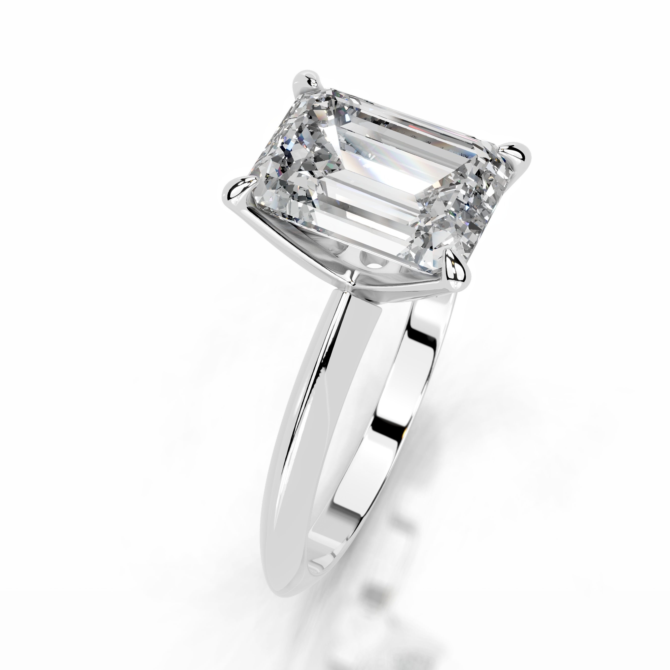 Evie Lab Grown Diamond Ring - 18K White Gold、mySite、hinf8tx79