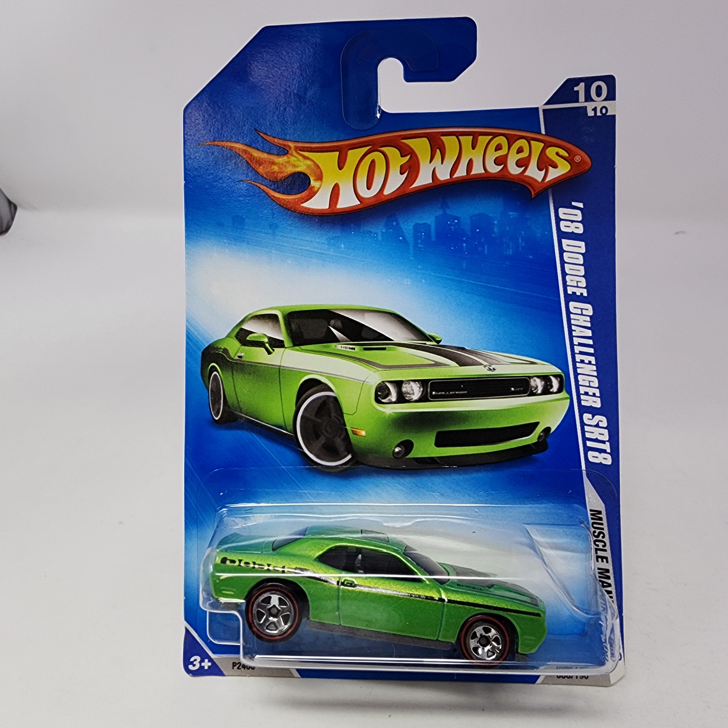 '08 Dodge Challenger SRT8 * Green w/ Redline Tires * Hot Wheels 2009、mySite、hgirdovlk