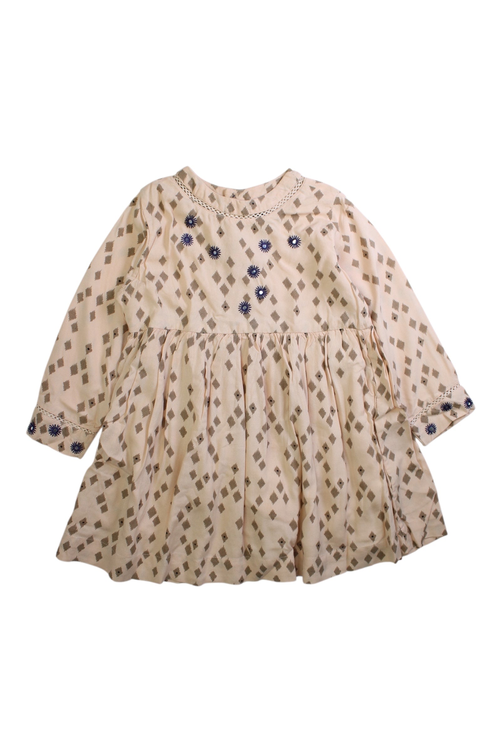 Velveteen Long Sleeve Dress 4T、mySite、g9winljtr