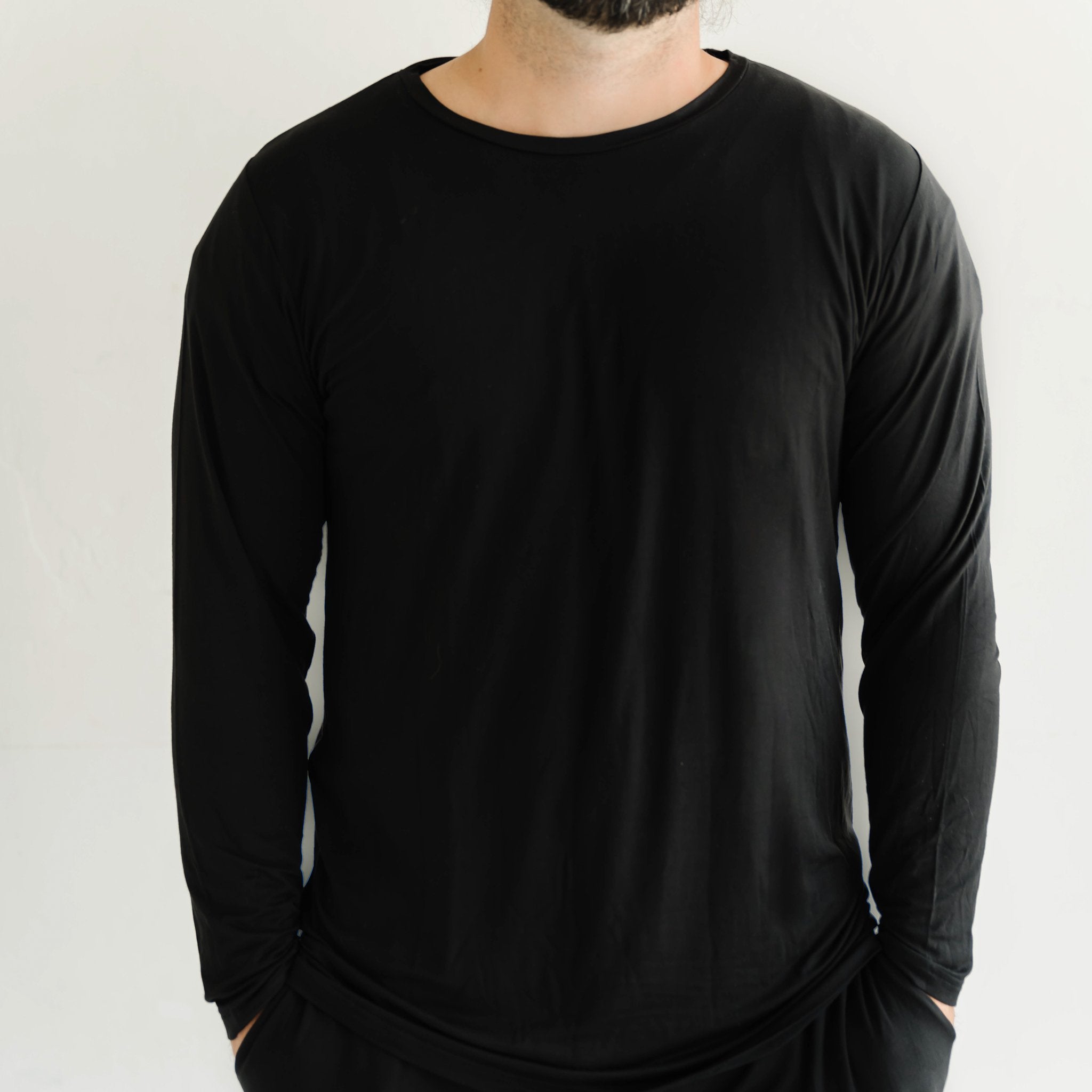 Black Men's Pajama Top、mySite、g9winljtr