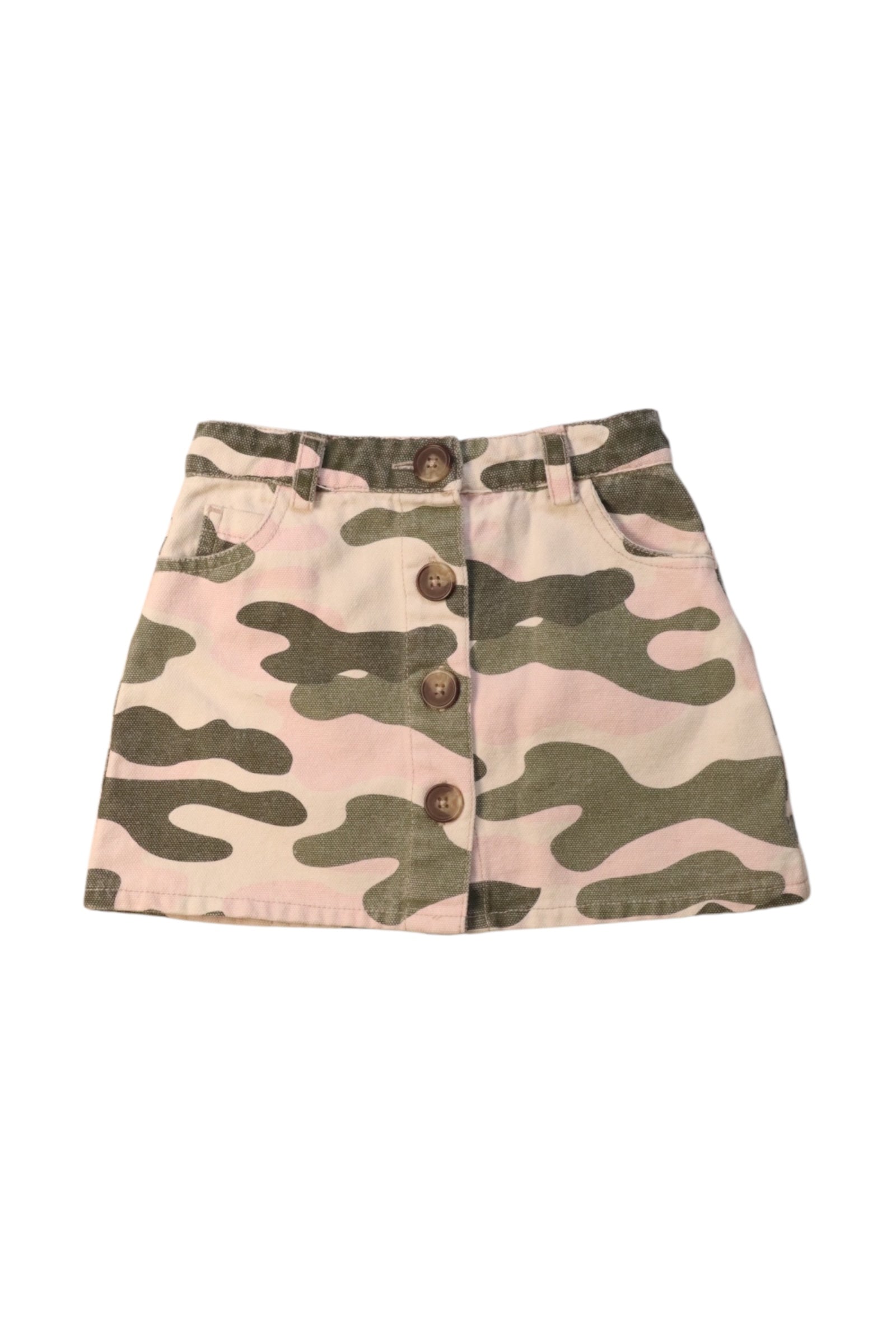 Seed Camo Buttoned Skirt 3T、mySite、g9winljtr
