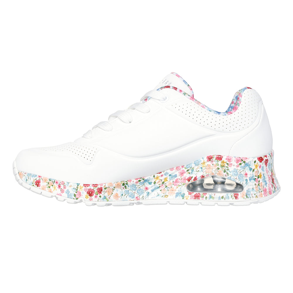 Uno Majestic Garden Floral Lace Up Sneakers、mySite、gtrtttuynbv