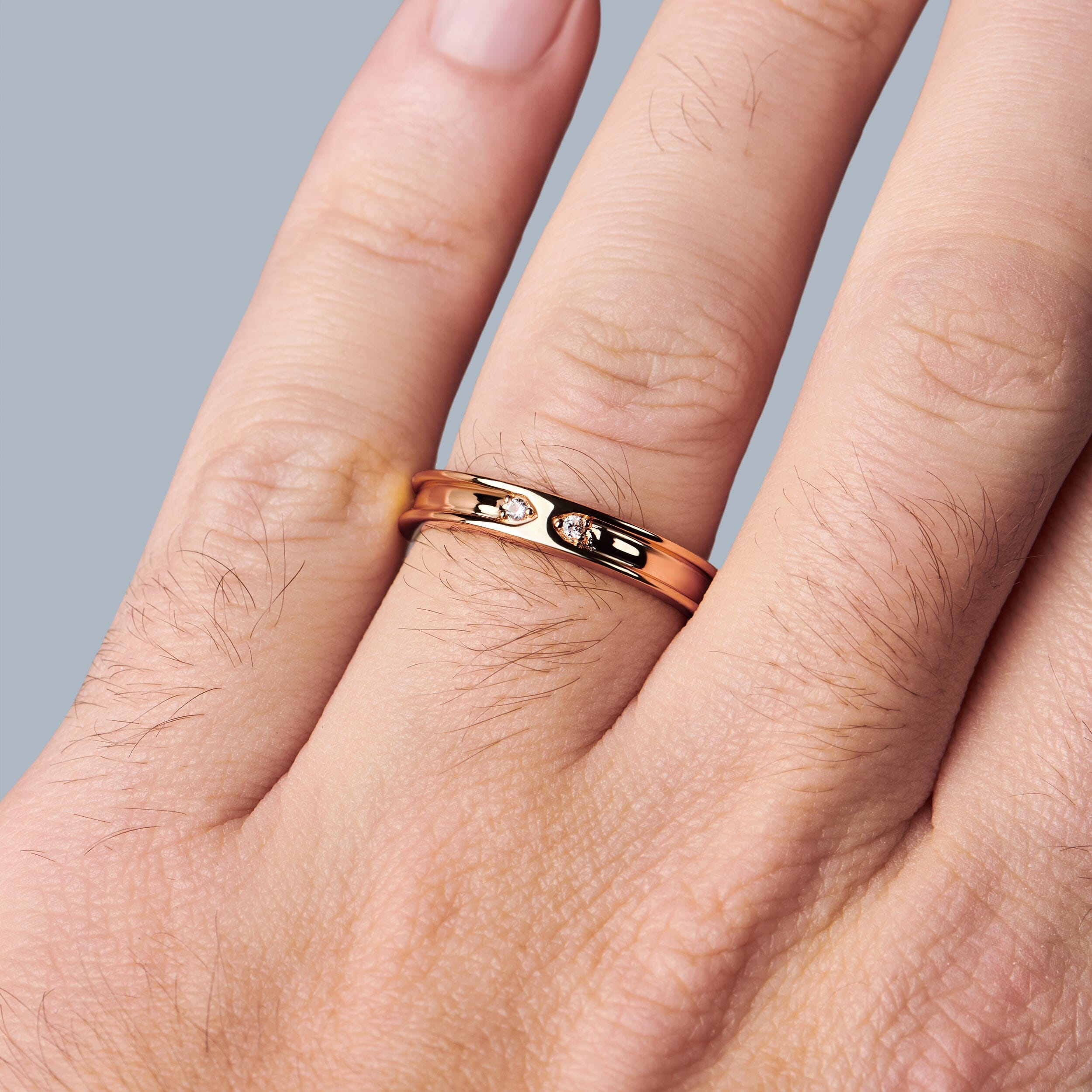 White Zircon Unisex Ring - Individualist、mySite、hinf8tx79