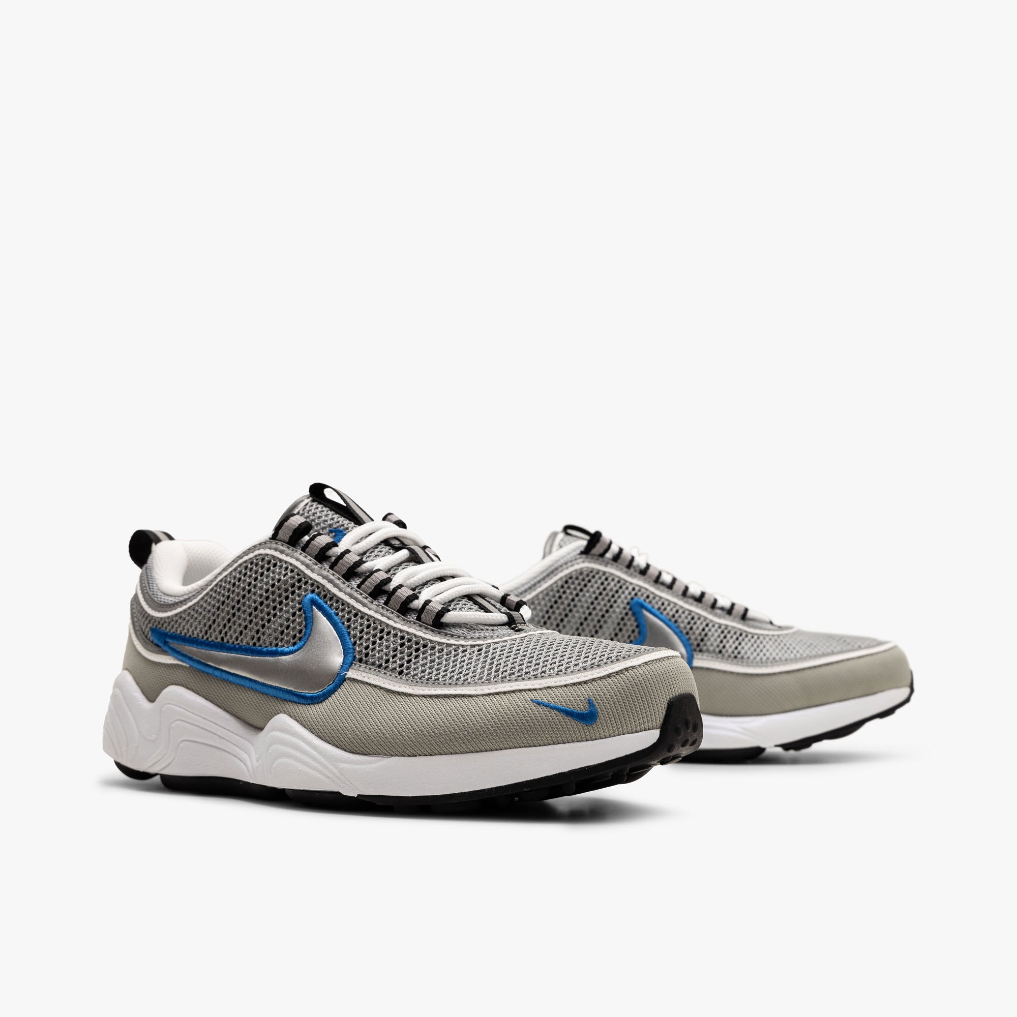 Nike Air Zoom Spiridon SP Metallic Silver / Signal Blue、mySite、merchandisen