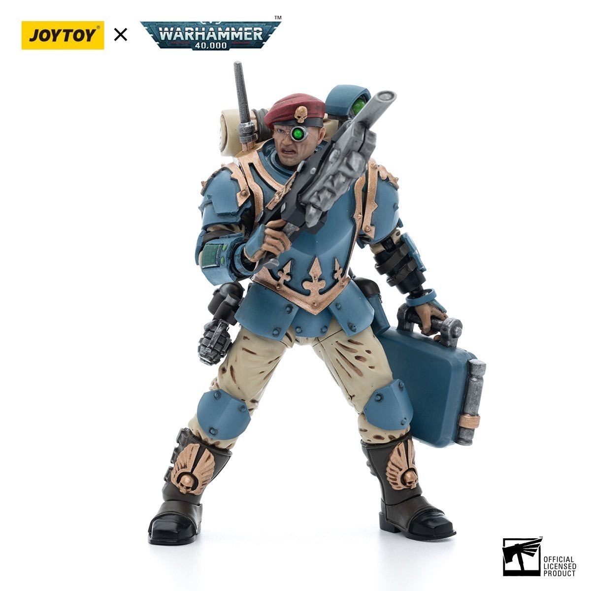 Warhammer 40k Astra Militarum Tempestus Scions Squad 55th Kappic Eagles Medic (1/18 Scale)、mySite、hgirdovlk