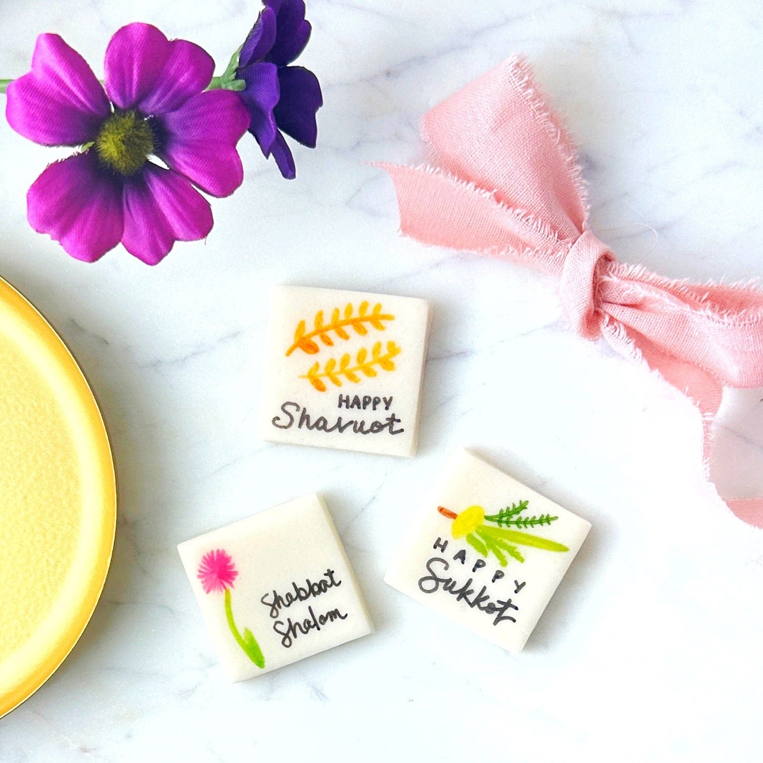 Marzipan Happy Sukkot Placecards、mySite、topwebapps