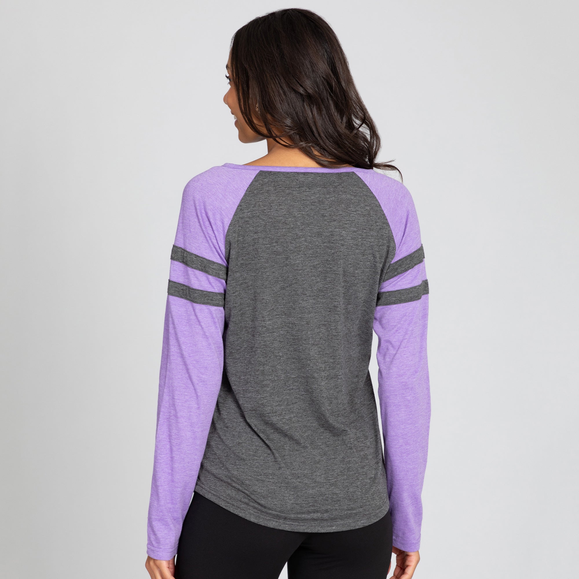 Kittens & Moon Long Sleeve Heathered Tee、mySite、camillekostekn