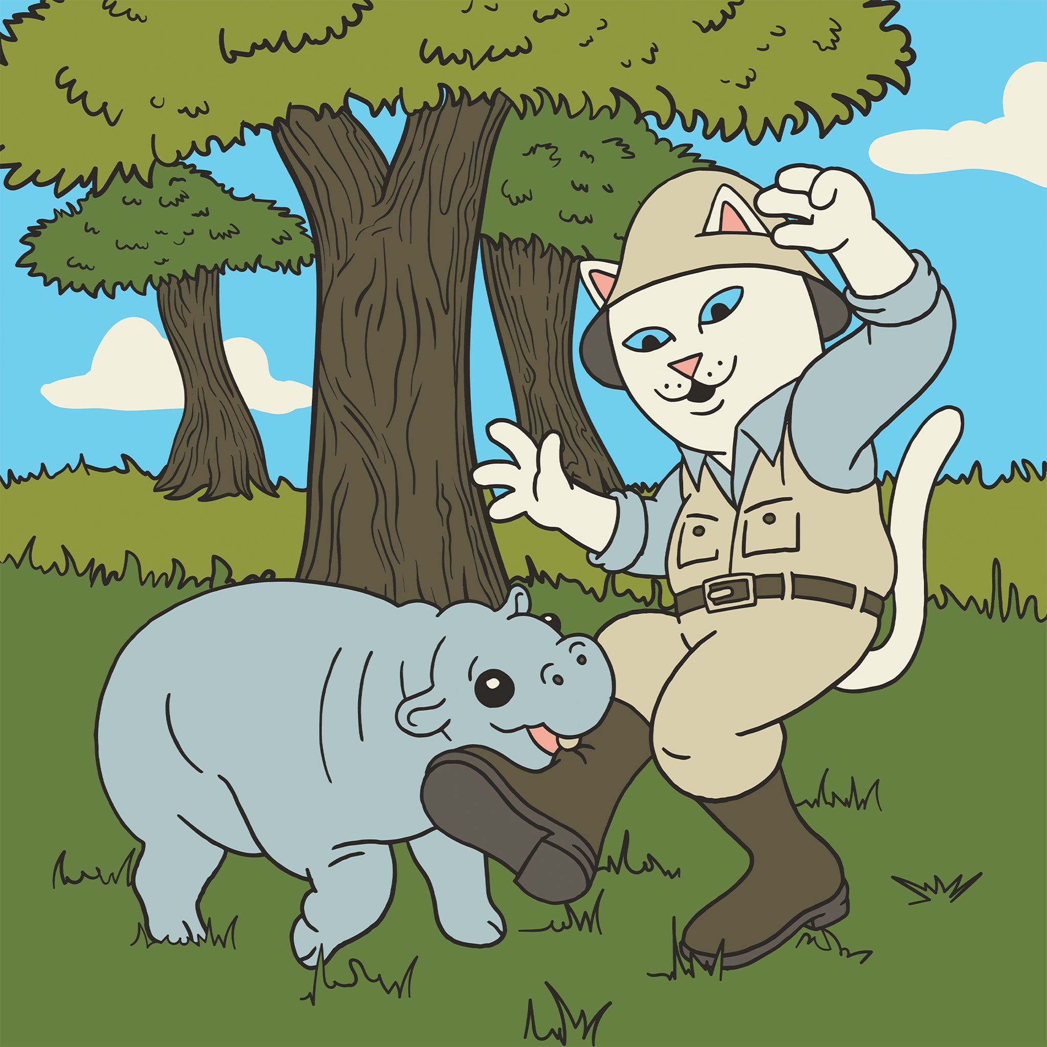  Don't Get Bit Tee (Black)、mySite、merchandisen