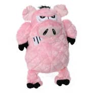 Mighty Safari Plush Pig Durable Dog Toys *、mySite、g9winljtr