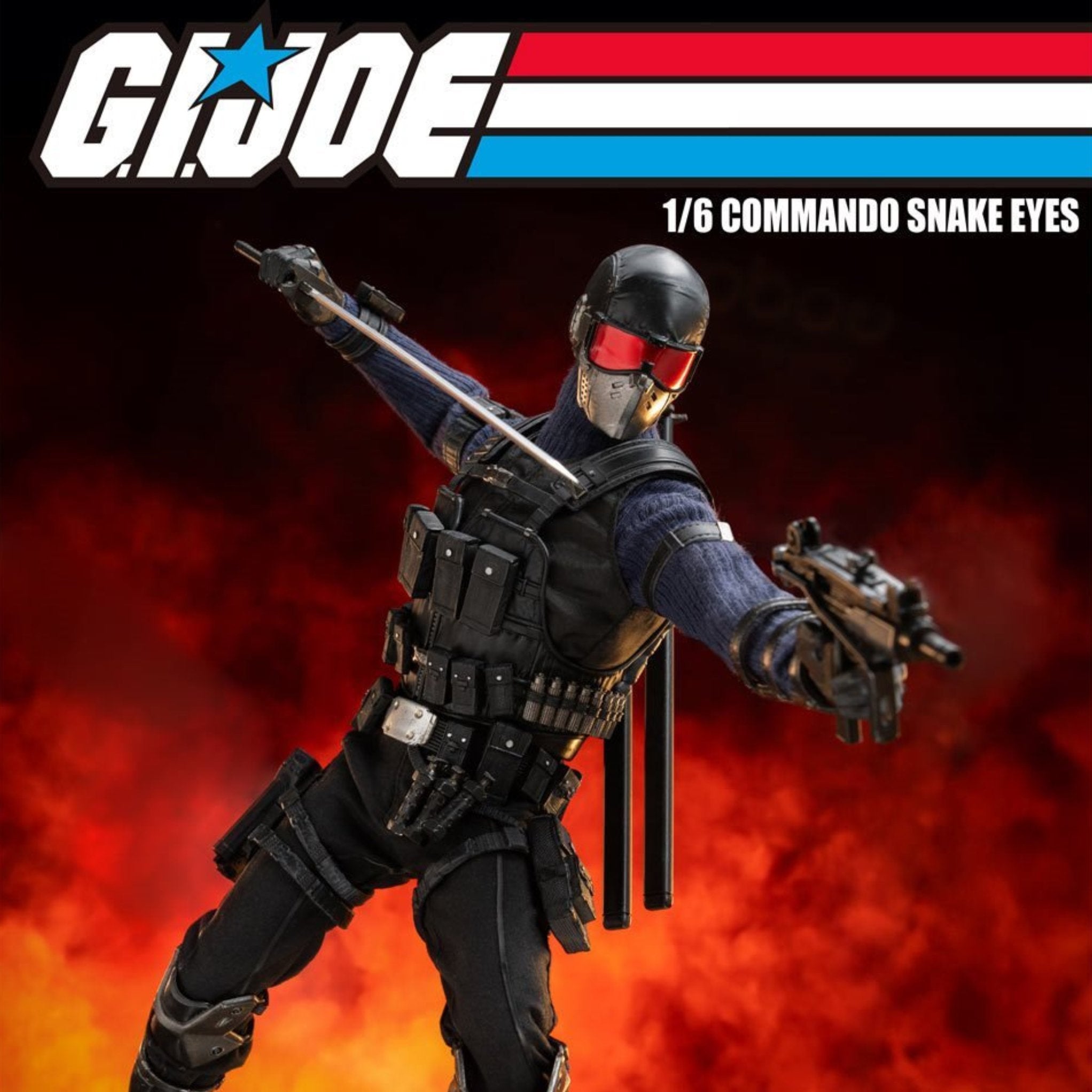 G.I. Joe FigZero Commando Snake Eyes (1/6 Scale)、mySite、hgirdovlk