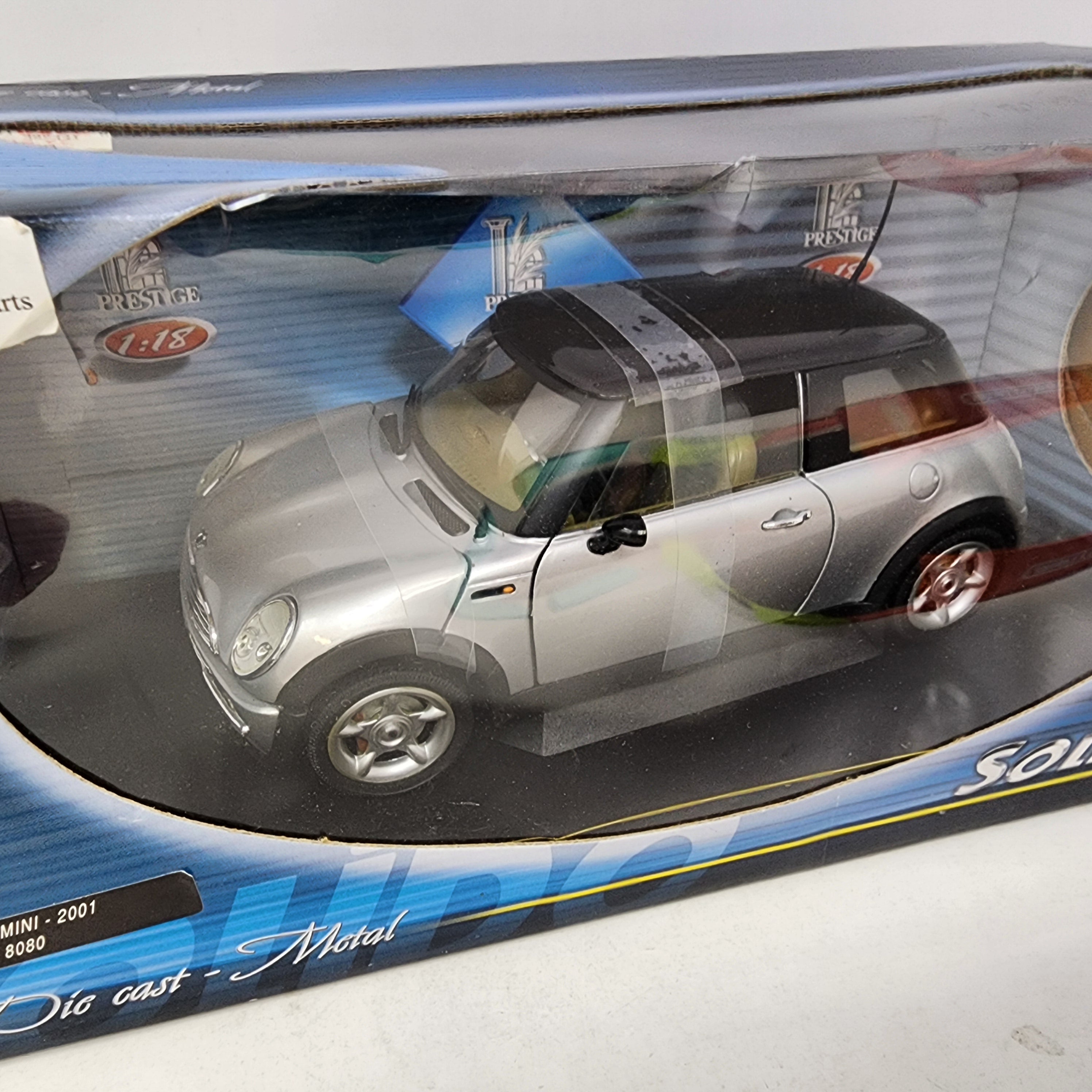 2001 Mini Cooper * Silver * Solido Collectibles 1/18 Scale、mySite、hgirdovlk