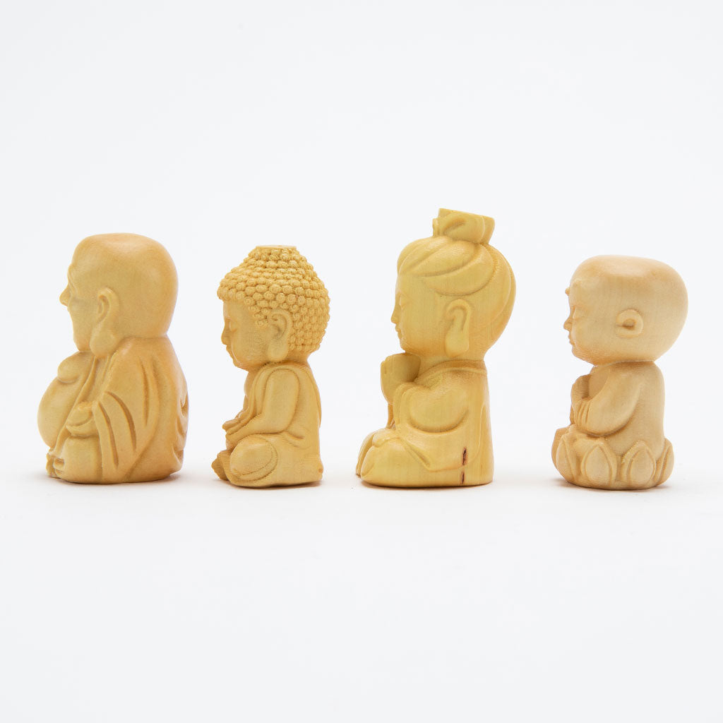 Miniature Wooden Bodhisattva Statue、mySite、topwebapps