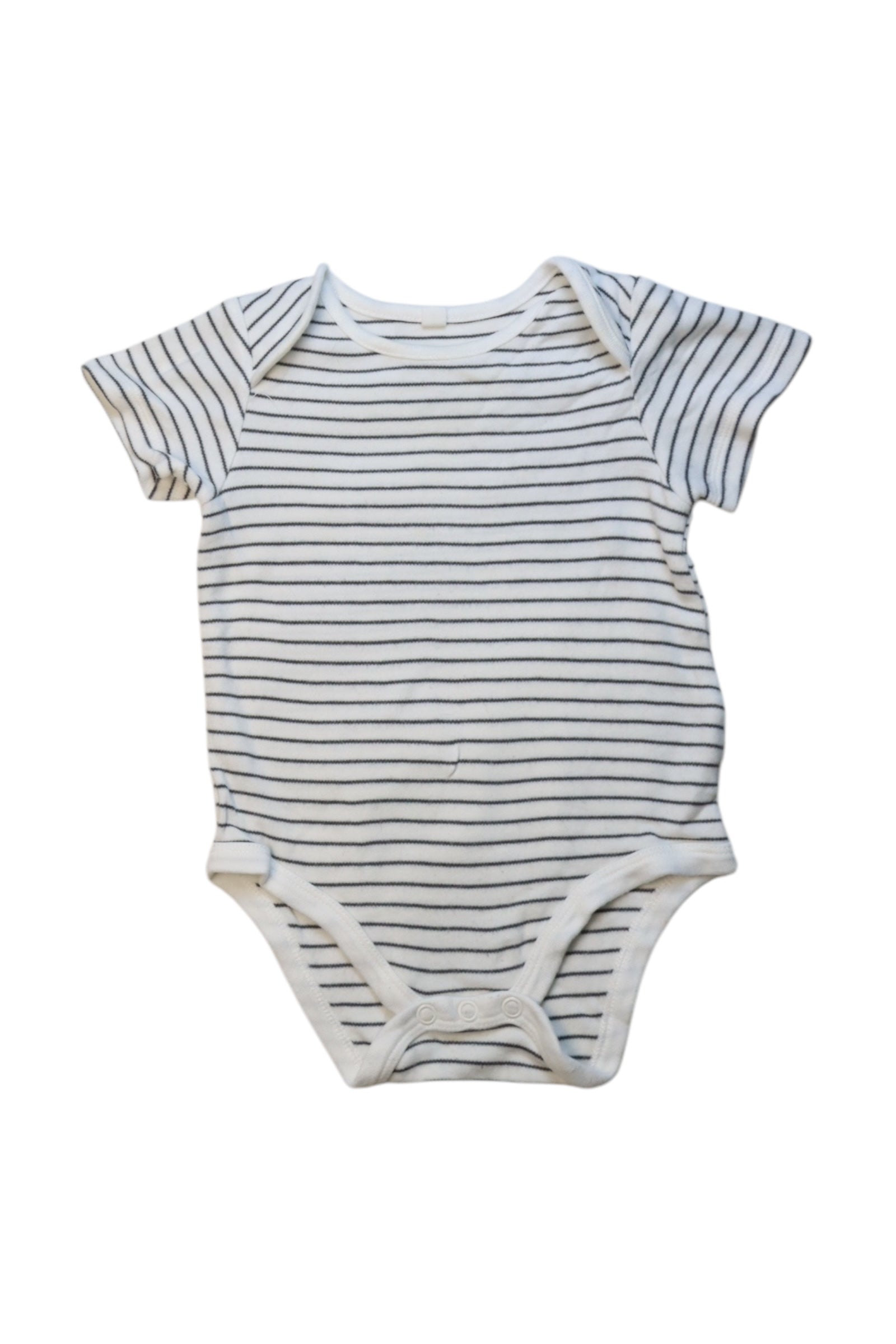 Mori Striped Bodysuit 6-12M、mySite、g9winljtr