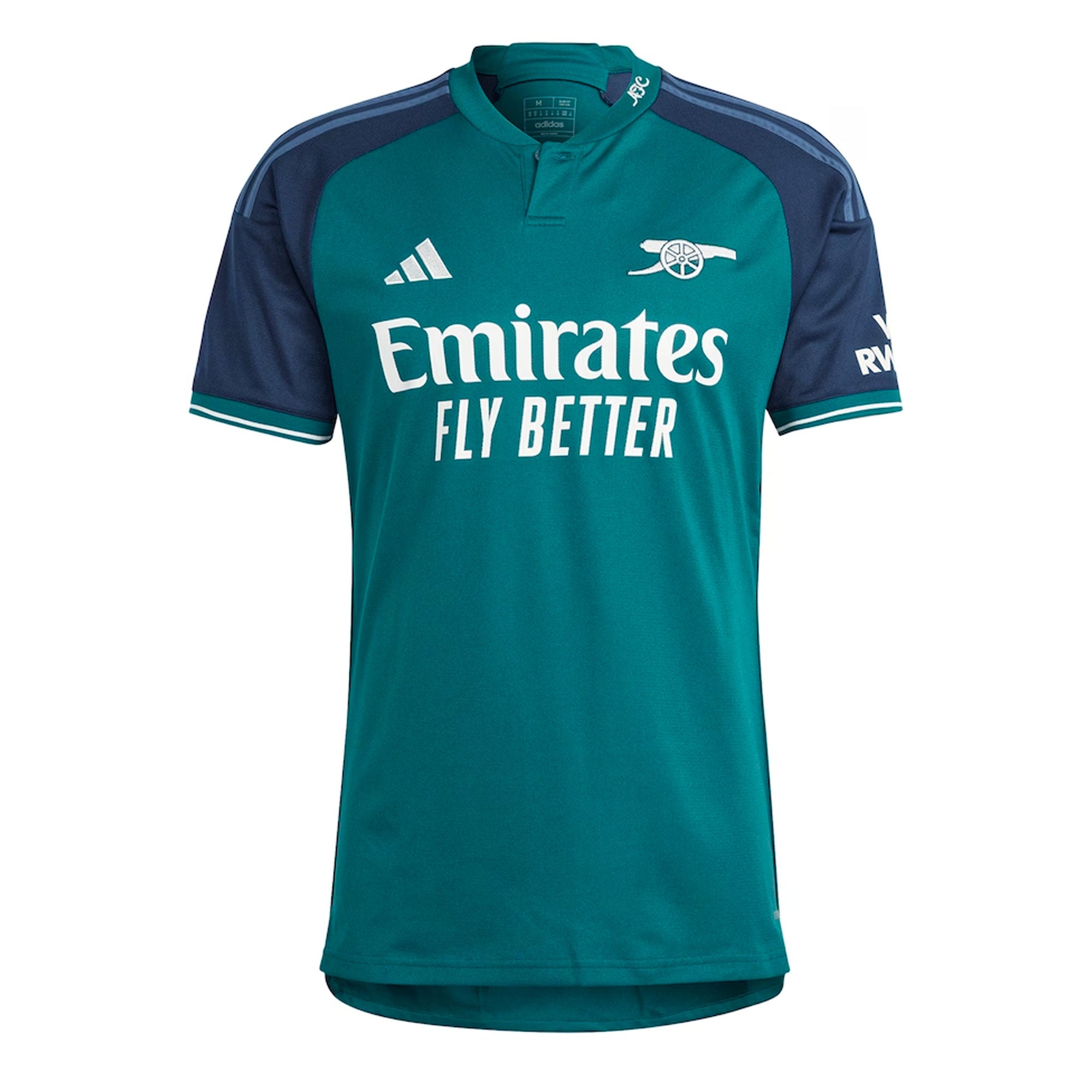 adidas Men's Arsenal 2023/24 Third Jersey Green、mySite、noshort