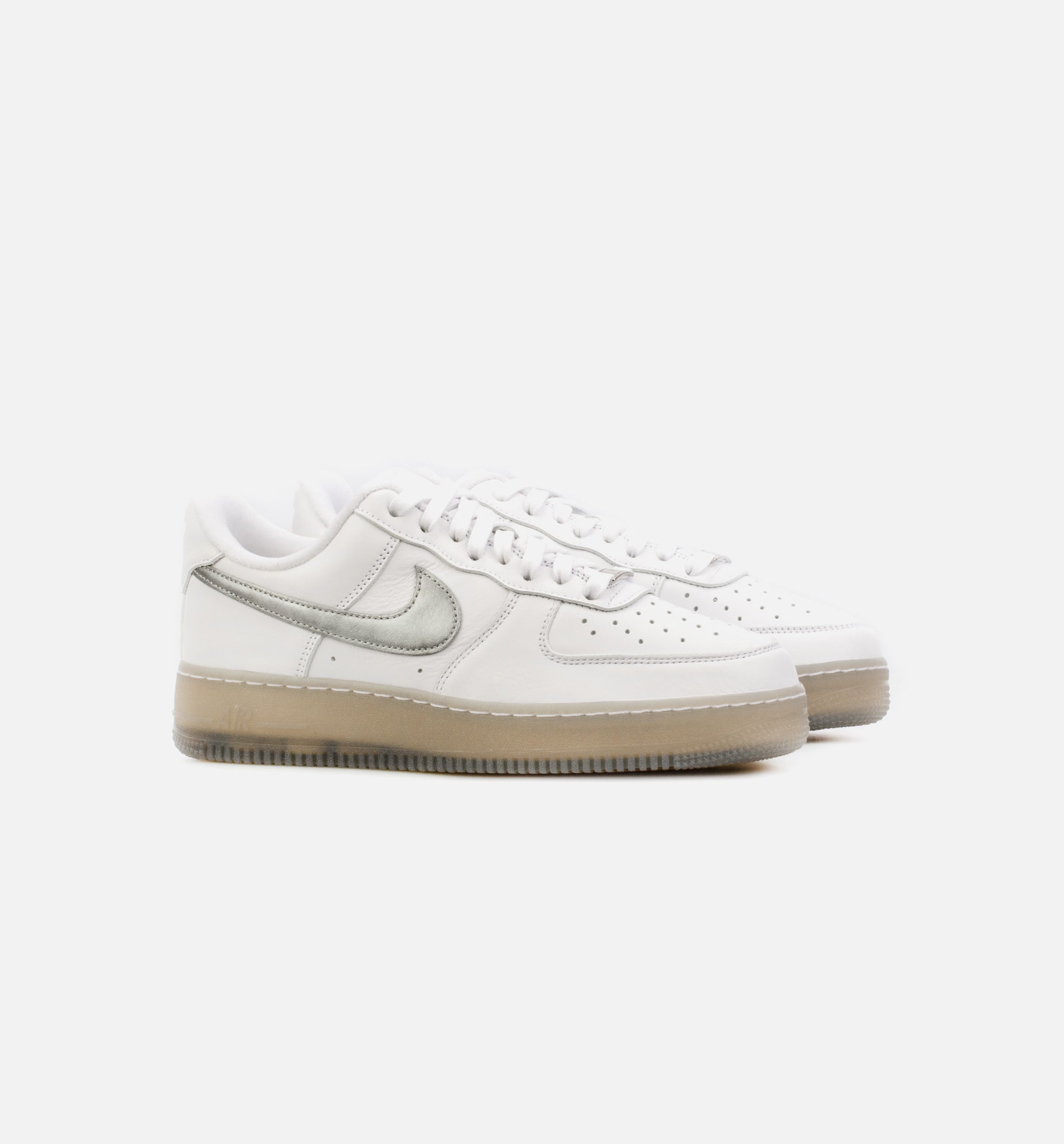 Air Force 1 Low PRM White Metallic Mens Lifestyle Shoe - White/Grey、mySite、dreamappss