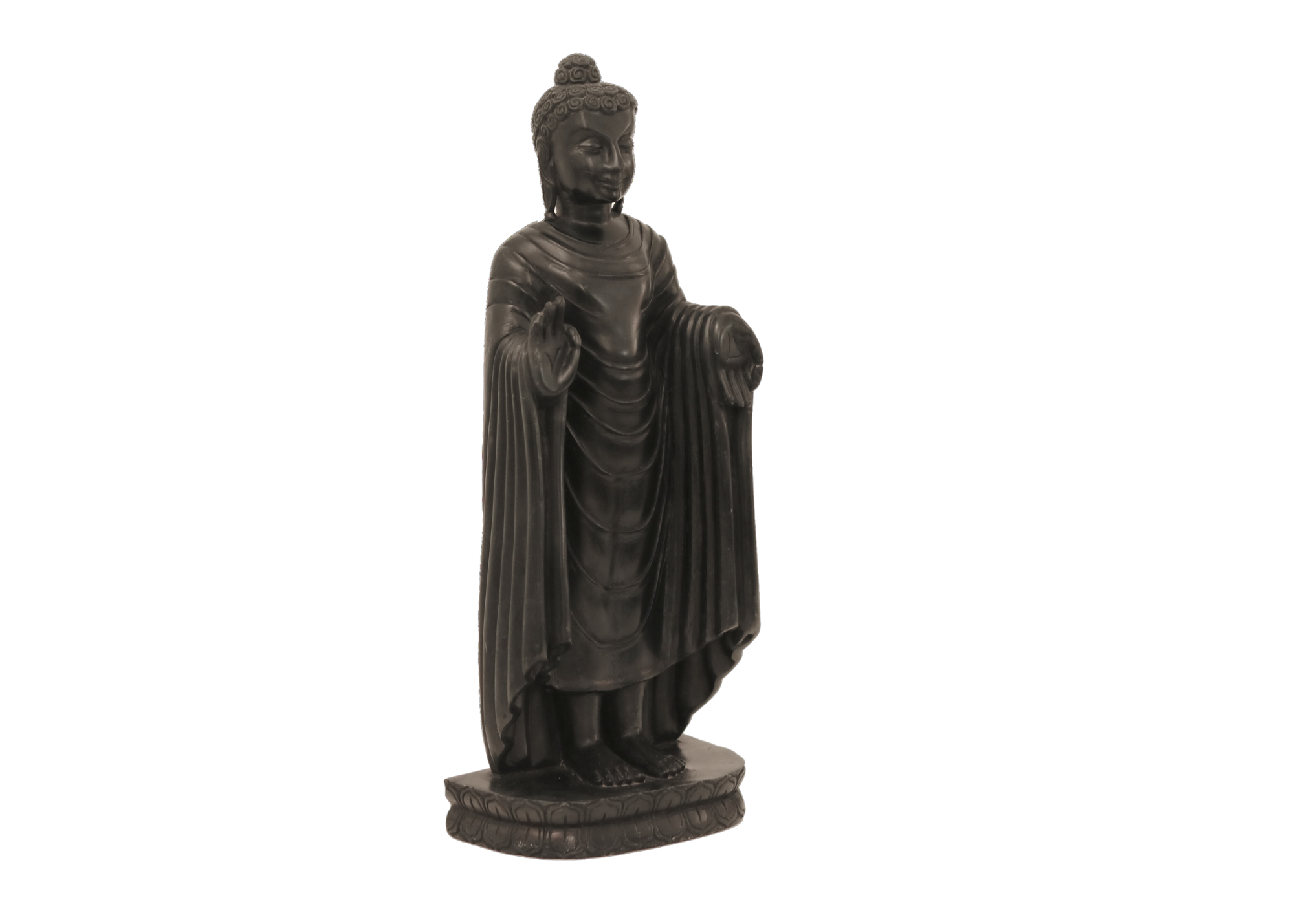 Standing Buddha - Soft Granite (Medium, 36.5cm)、mySite、topwebapps