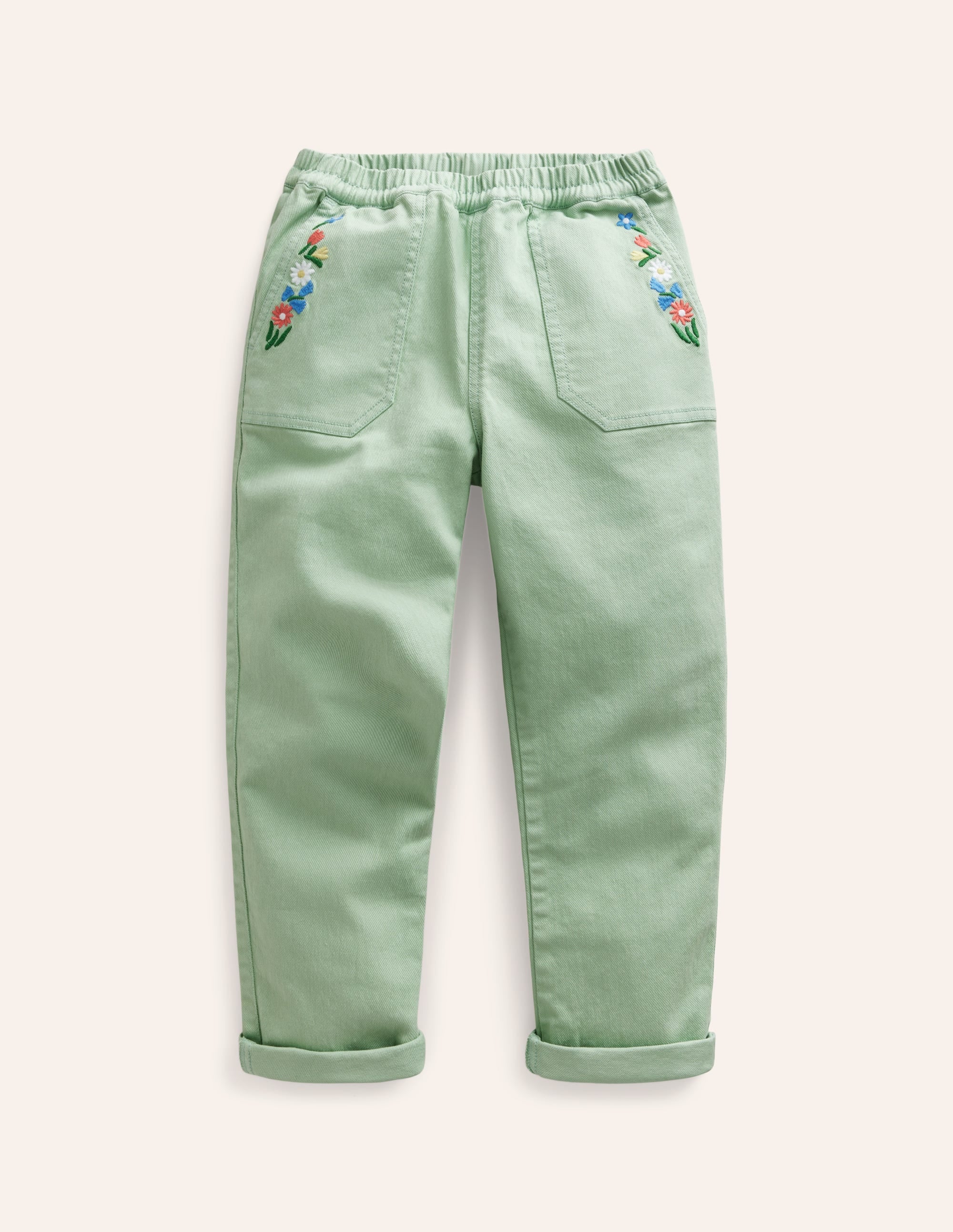  Pull-on Trouser-Aloe Green Embroidery、mySite、ashleygrahame