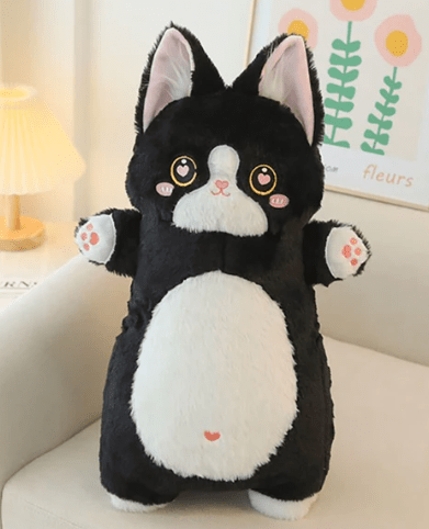 Kawaii Large Kitty Cat or Pink Pig Pillow Plush Animals 55cm Tall!、mySite、g9winljtr