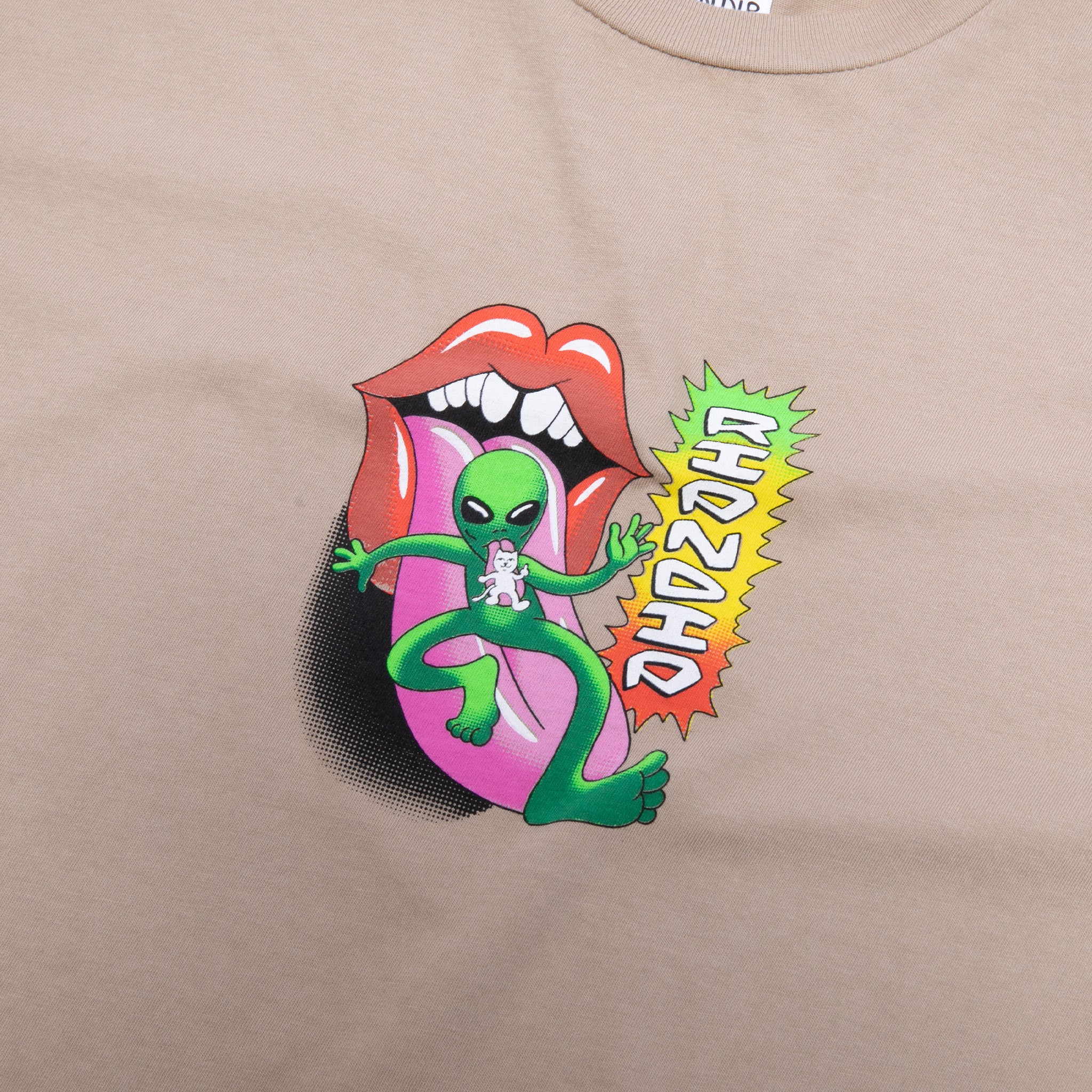  Happy Lickin Tee (Almond)、mySite、merchandisen