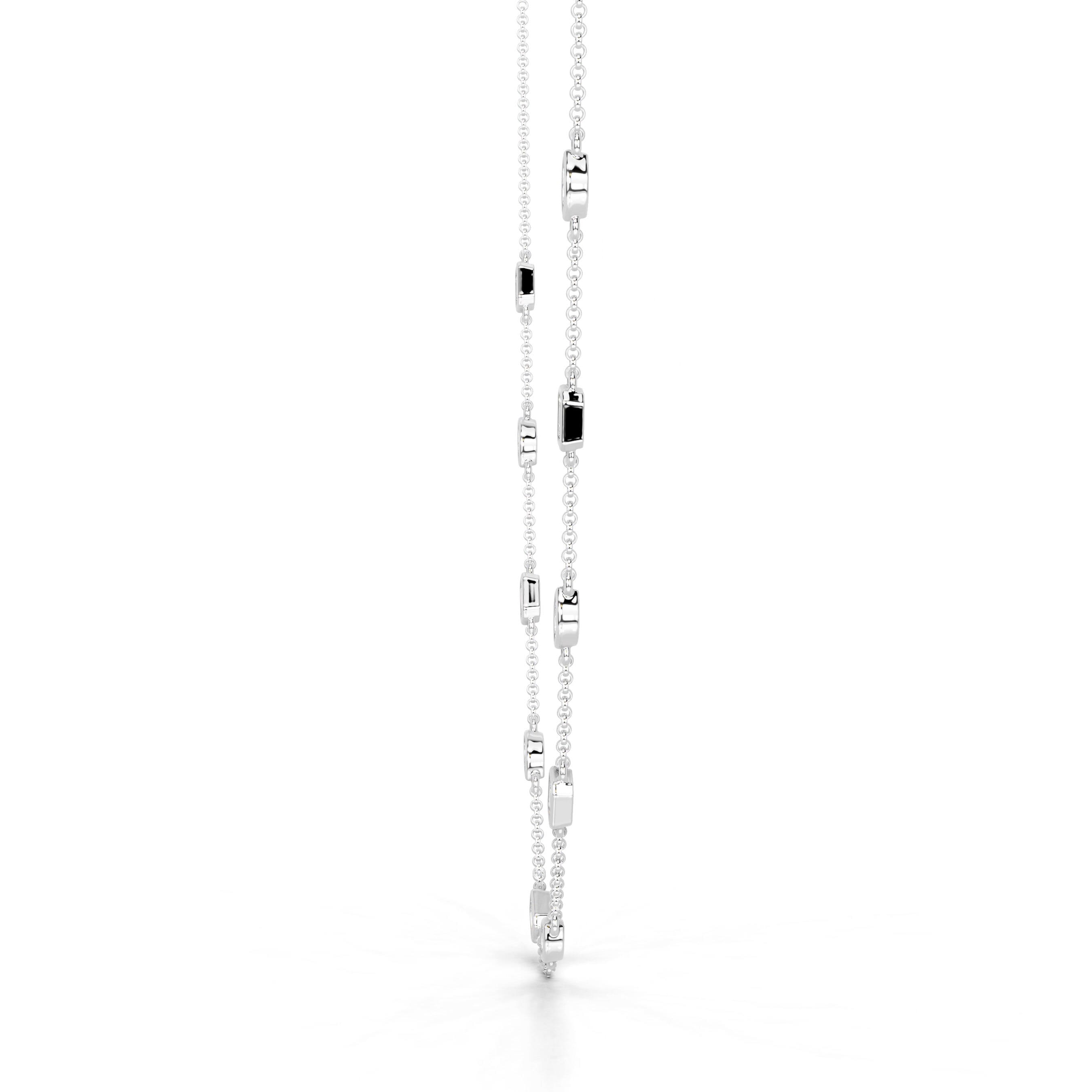 Leonie Diamond Collier - 14K White Gold、mySite、hinf8tx79