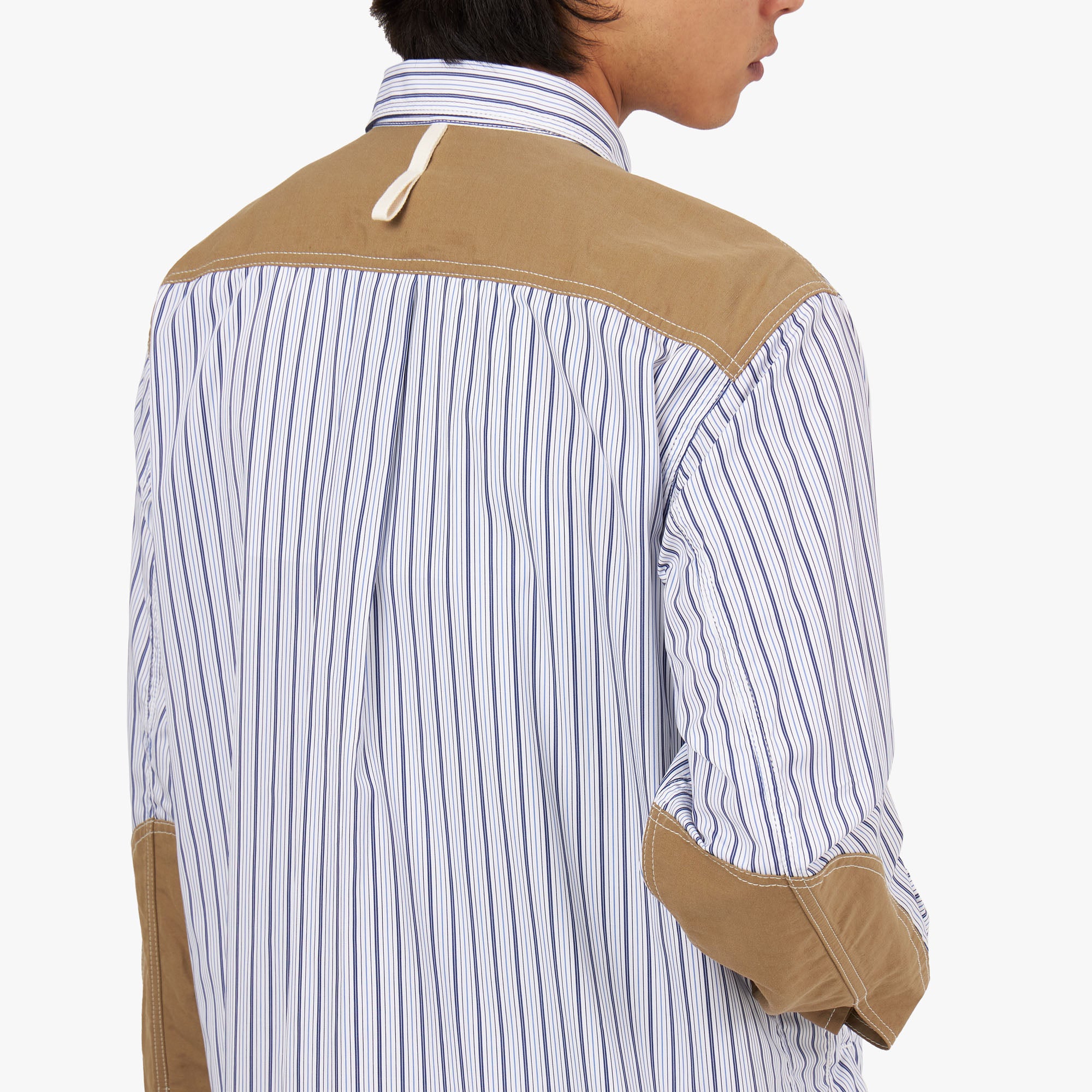  Junya Watanabe MAN Cotton Stripe Shirt White / Navy、mySite、merchandisen