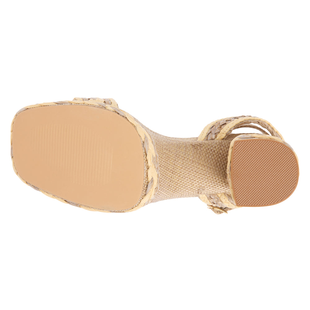 Lyla Ankle Strap Block Heel Platform Sandals、mySite、gtrtttuynbv