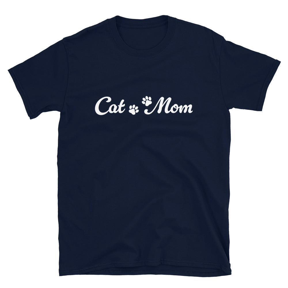 Paw Print Cat Mom T-Shirt、mySite、camillekostekn