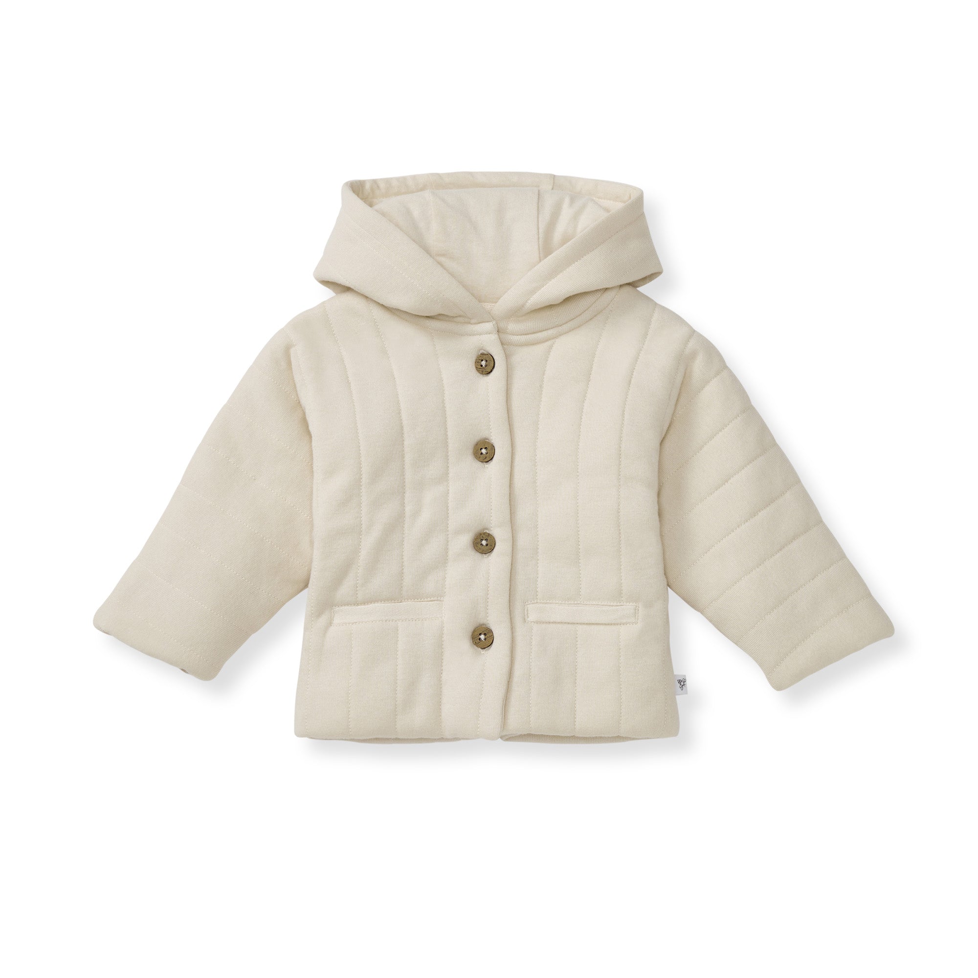 Organic Cotton Quilted Jacket - Oat、mySite、g9winljtr