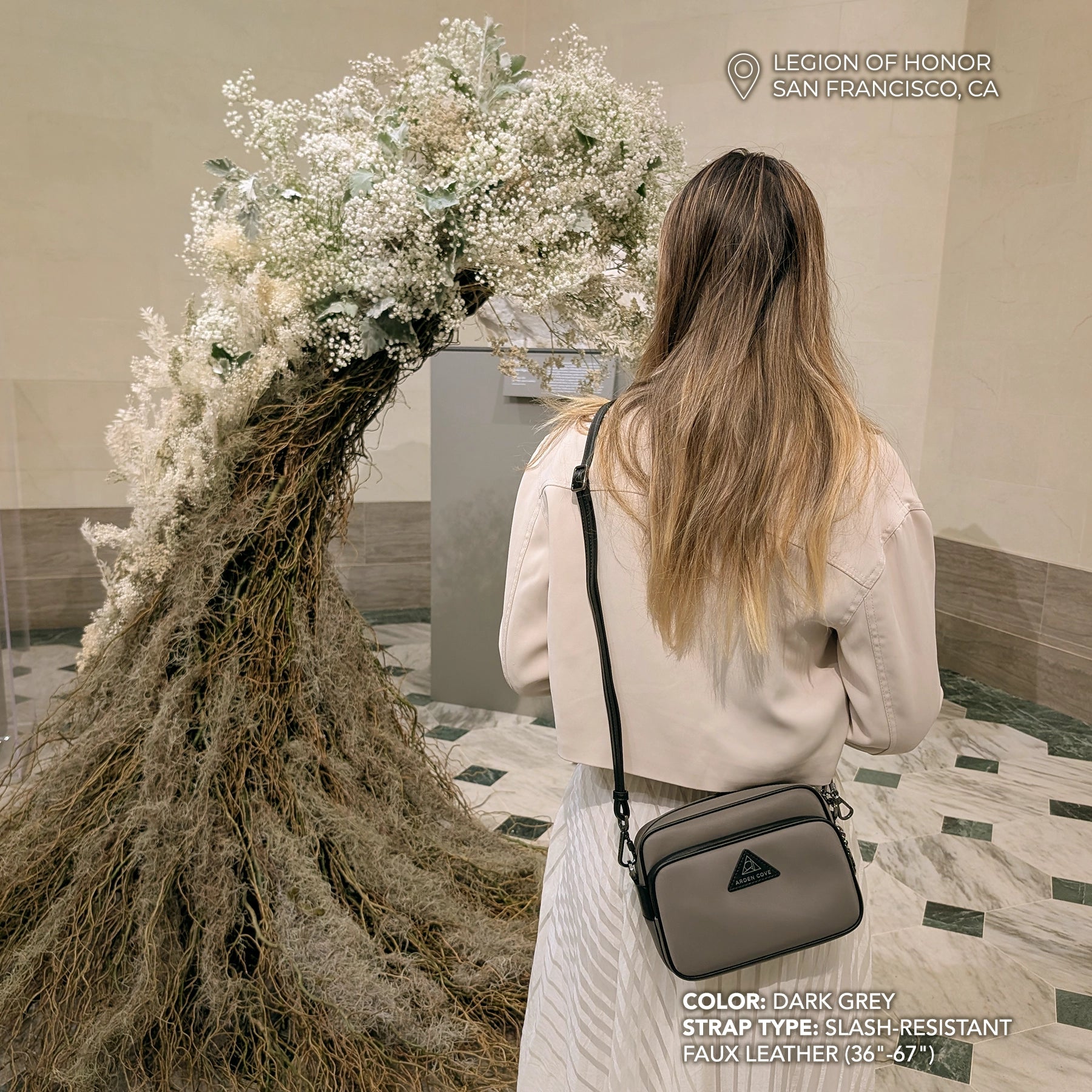 Crissy Full Crossbody with Locking Clasps Strap、mySite、garagedoors4me