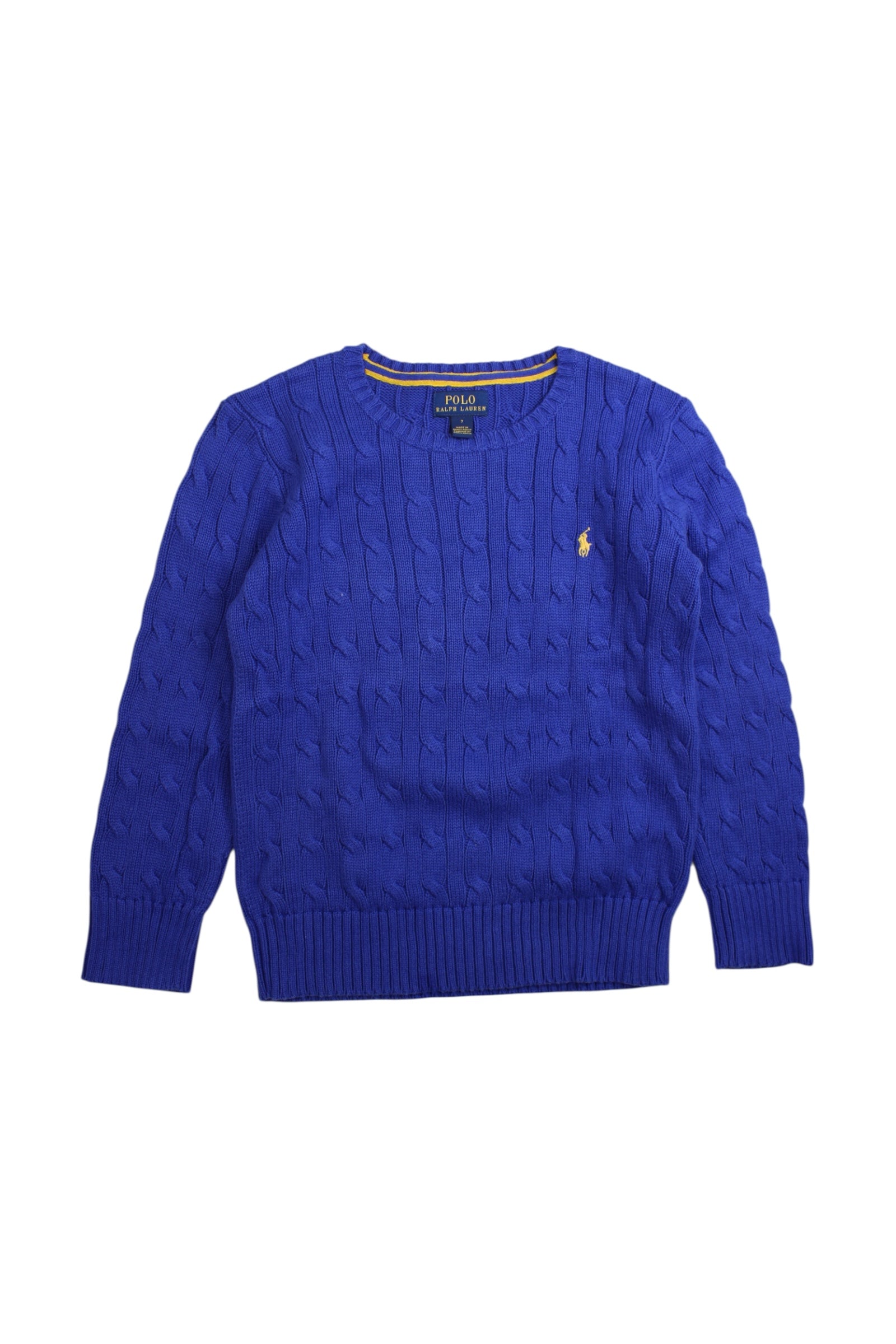 Polo Ralph Lauren Cable Knit Sweater - Size 7Y、mySite、g9winljtr