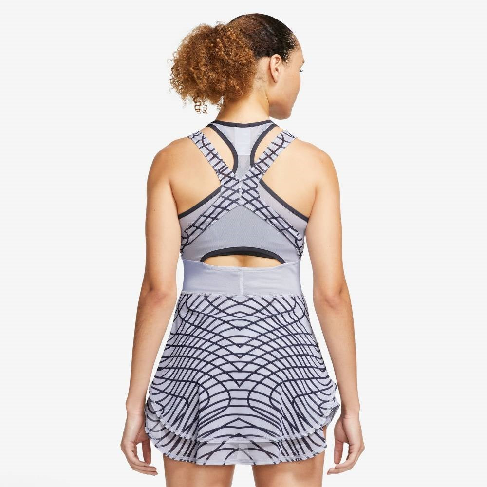 Nike Women's Dri-FIT Slam Dress (Purple/Gridiron/Black)